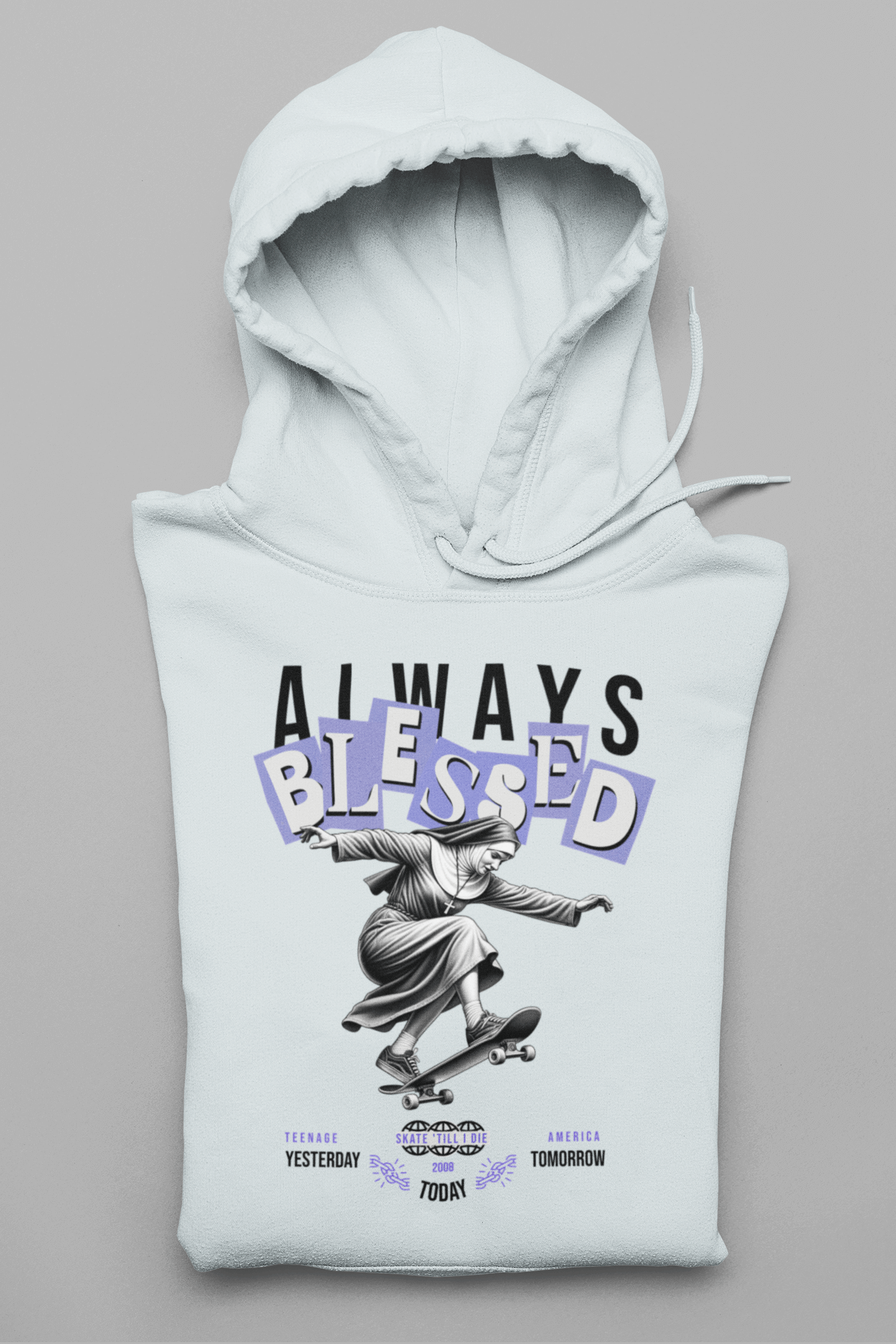 Always Blessed Damen Hoodie
