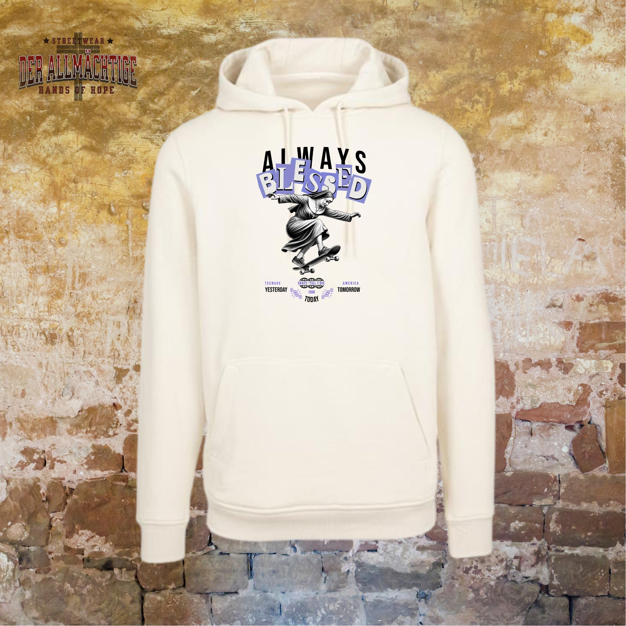 Always Blessed Herren Hoodie
