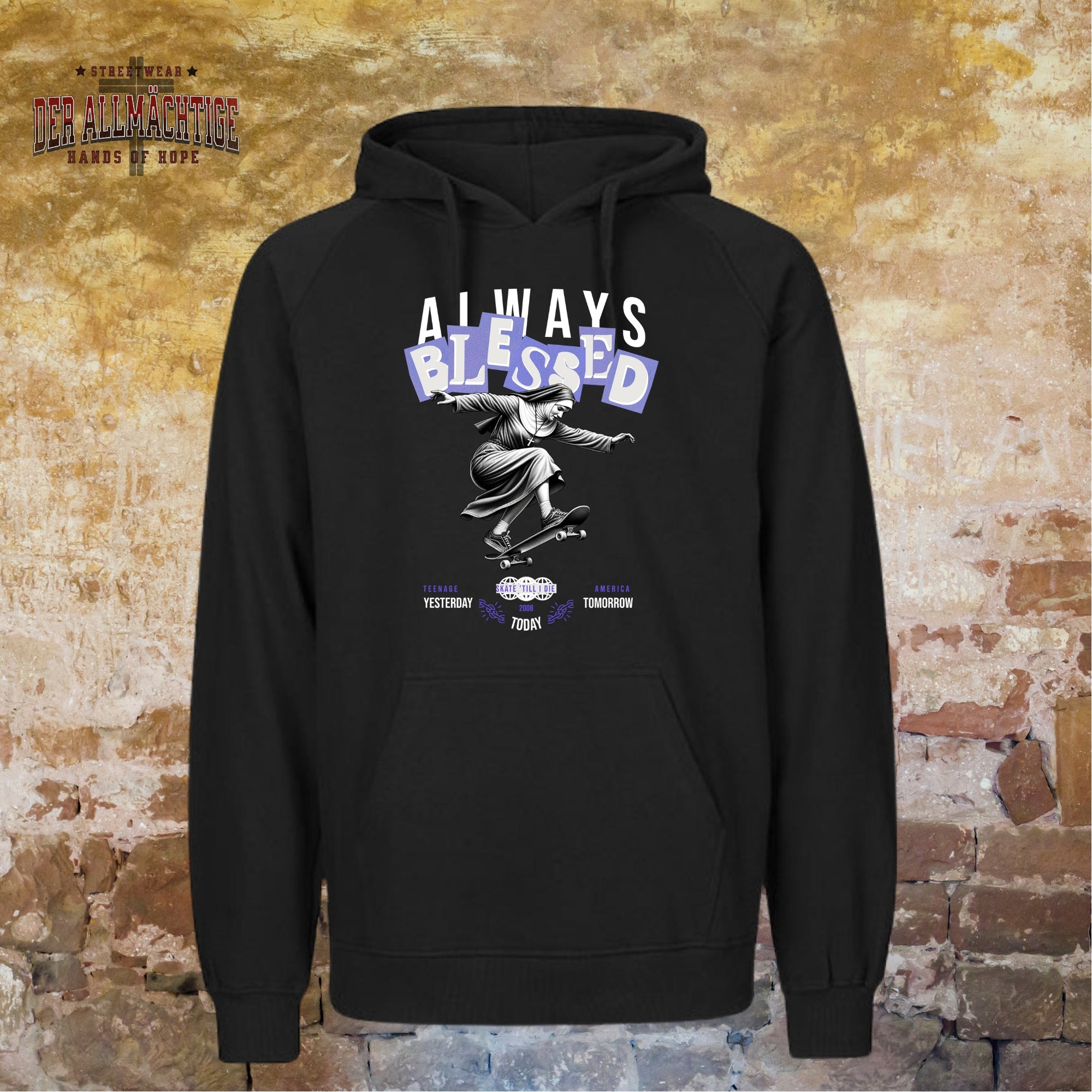 Always Blessed Herren Hoodie