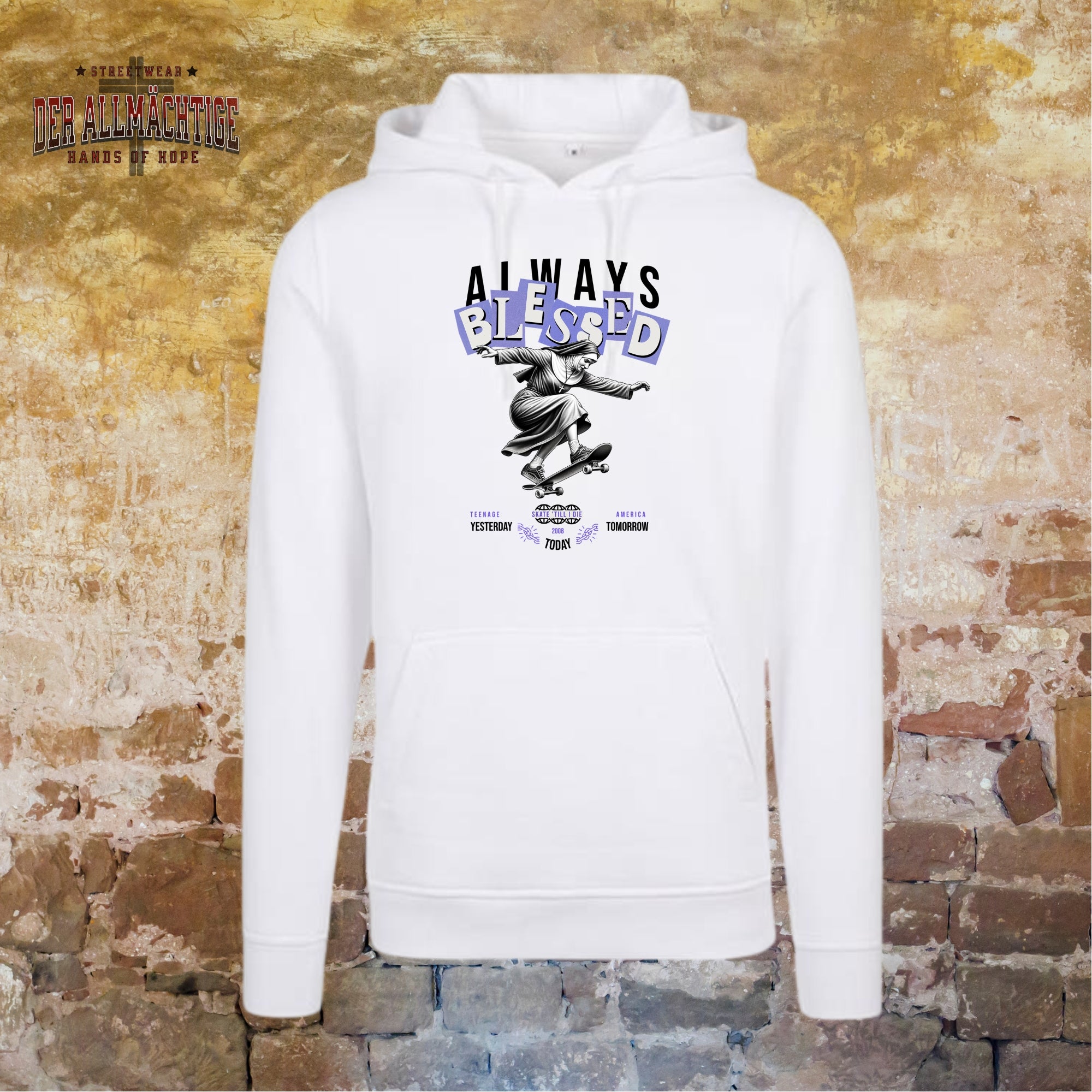 Always Blessed Herren Hoodie