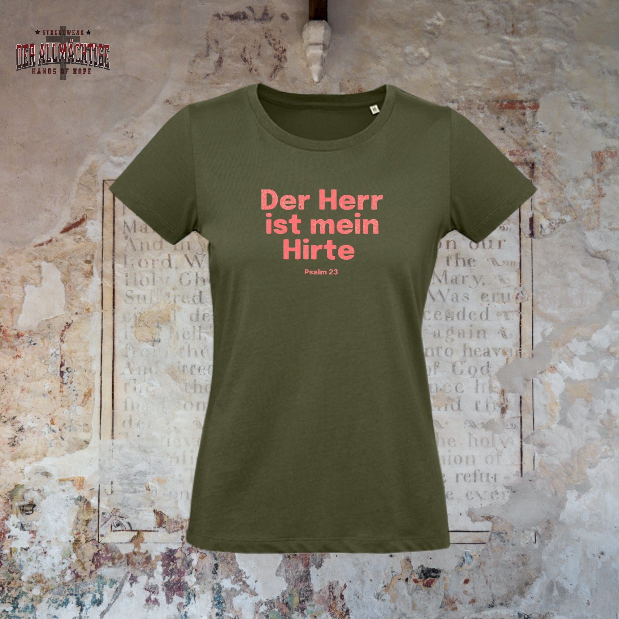Der Herr ist mein Hirte Damen Premium Tshirt