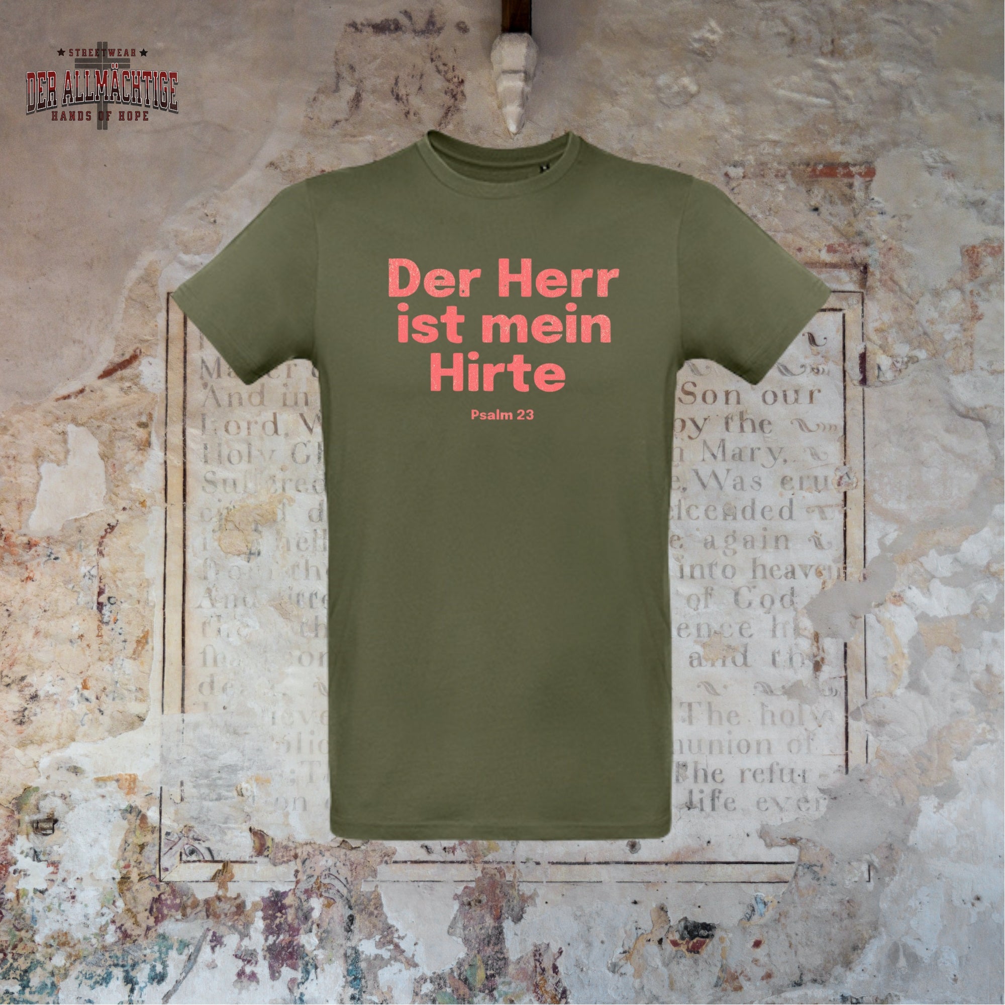 Der Herr ist mein Hirte Herren Premium Tshirt