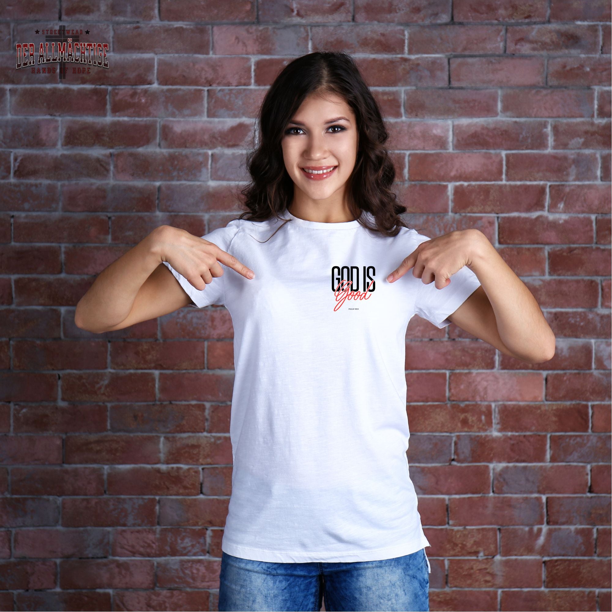 God is Good Damen Tshirt