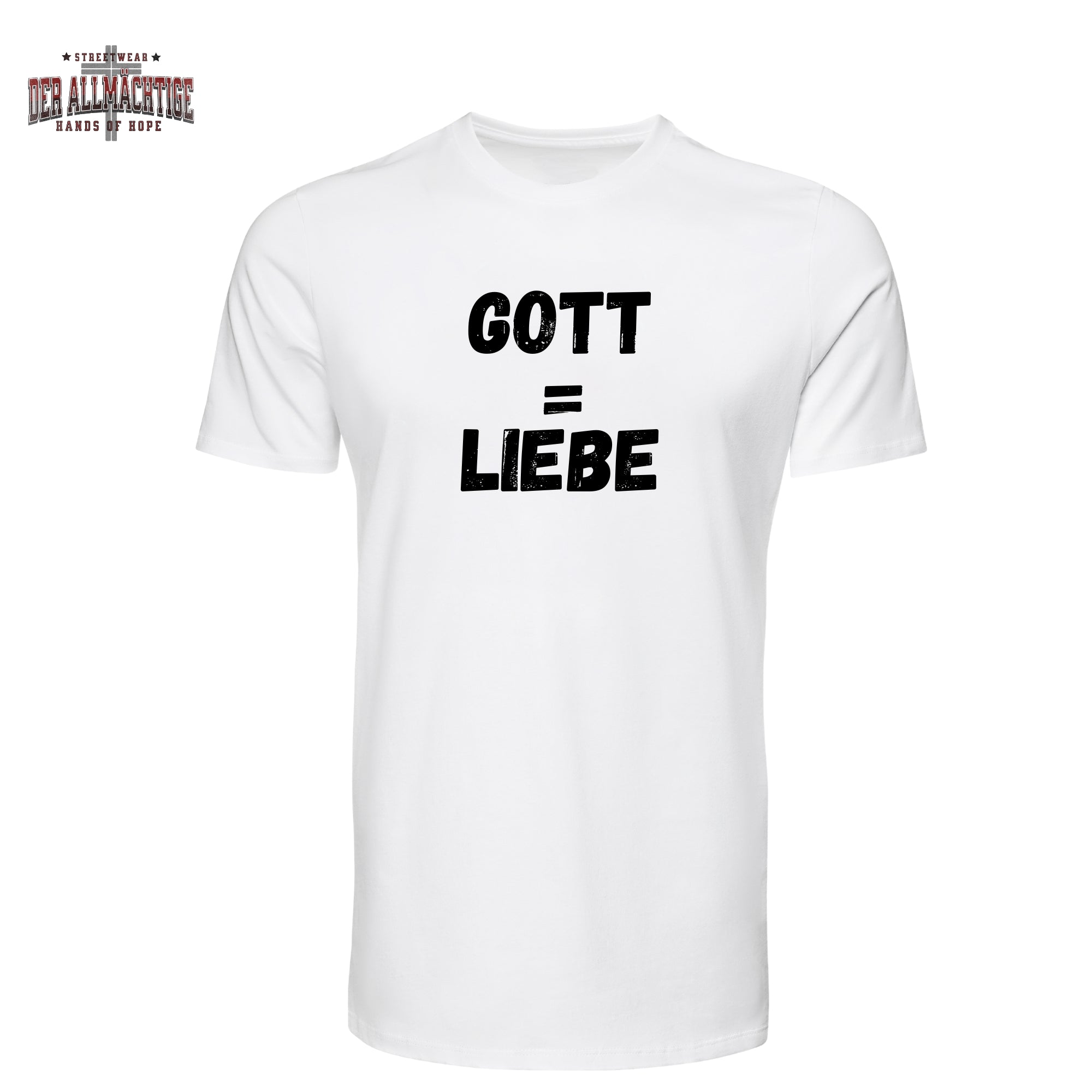 Gott = Liebe Herren Tshirt