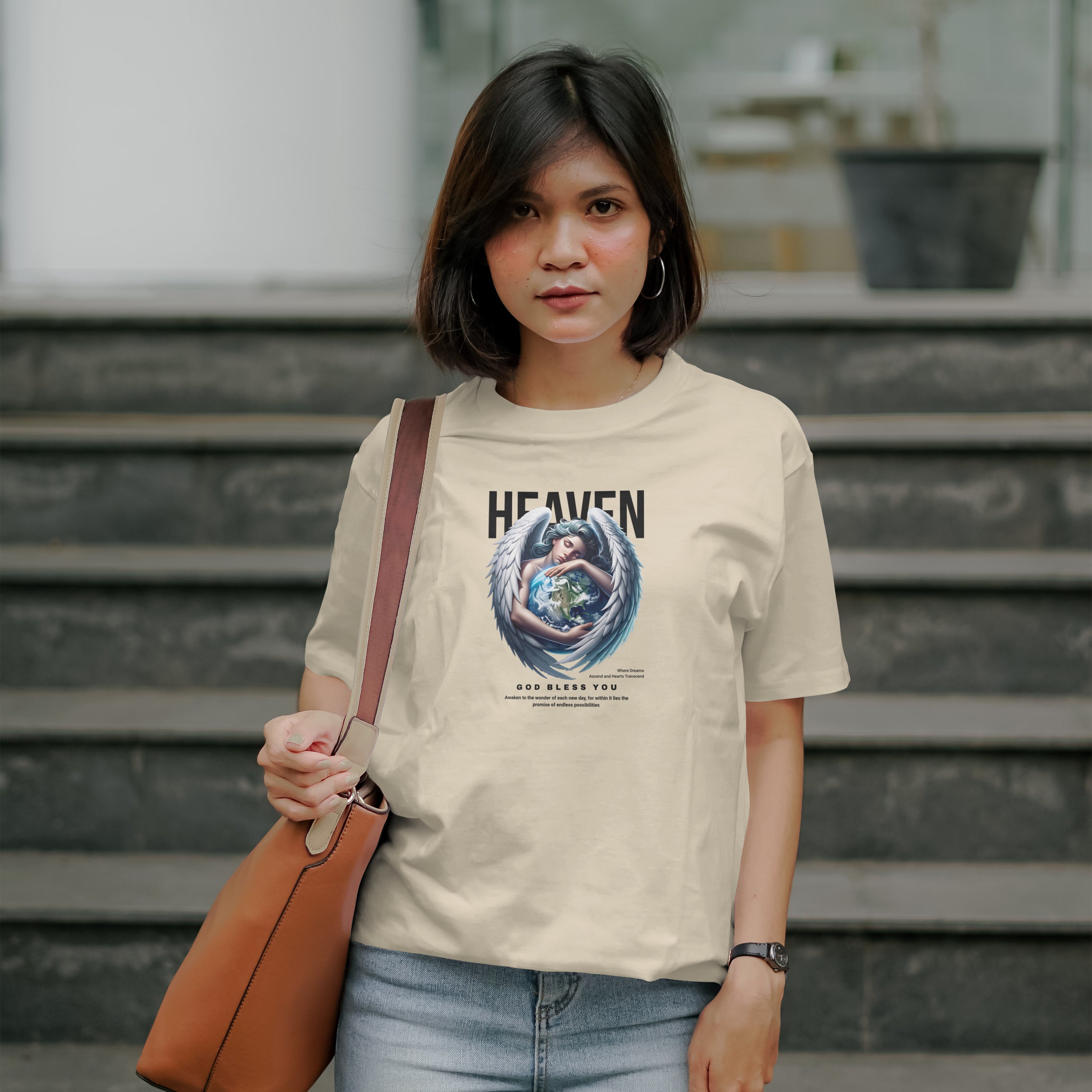 Heaven Tshirt Premium Damen