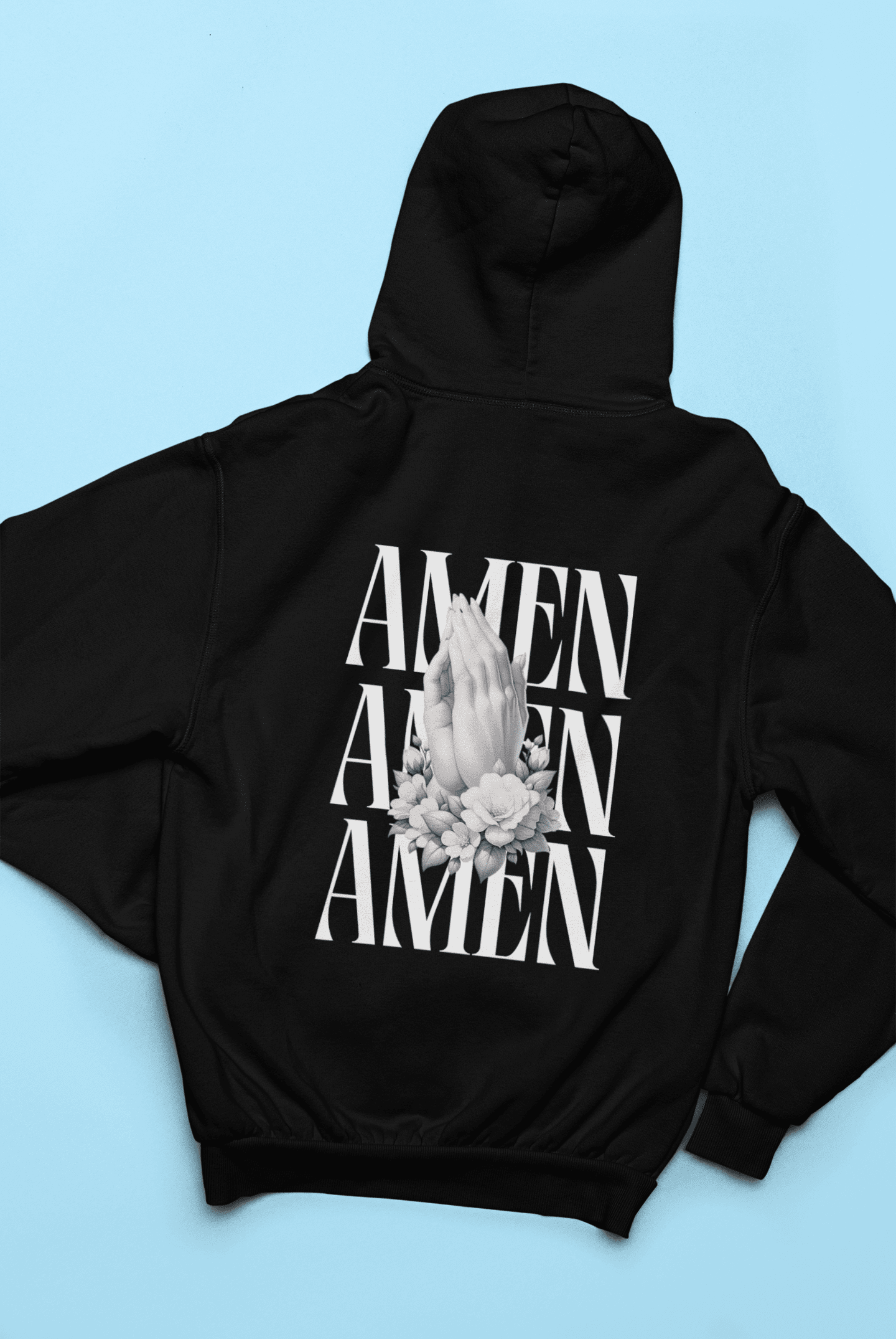 Amen Backprint- Damen Hoodie