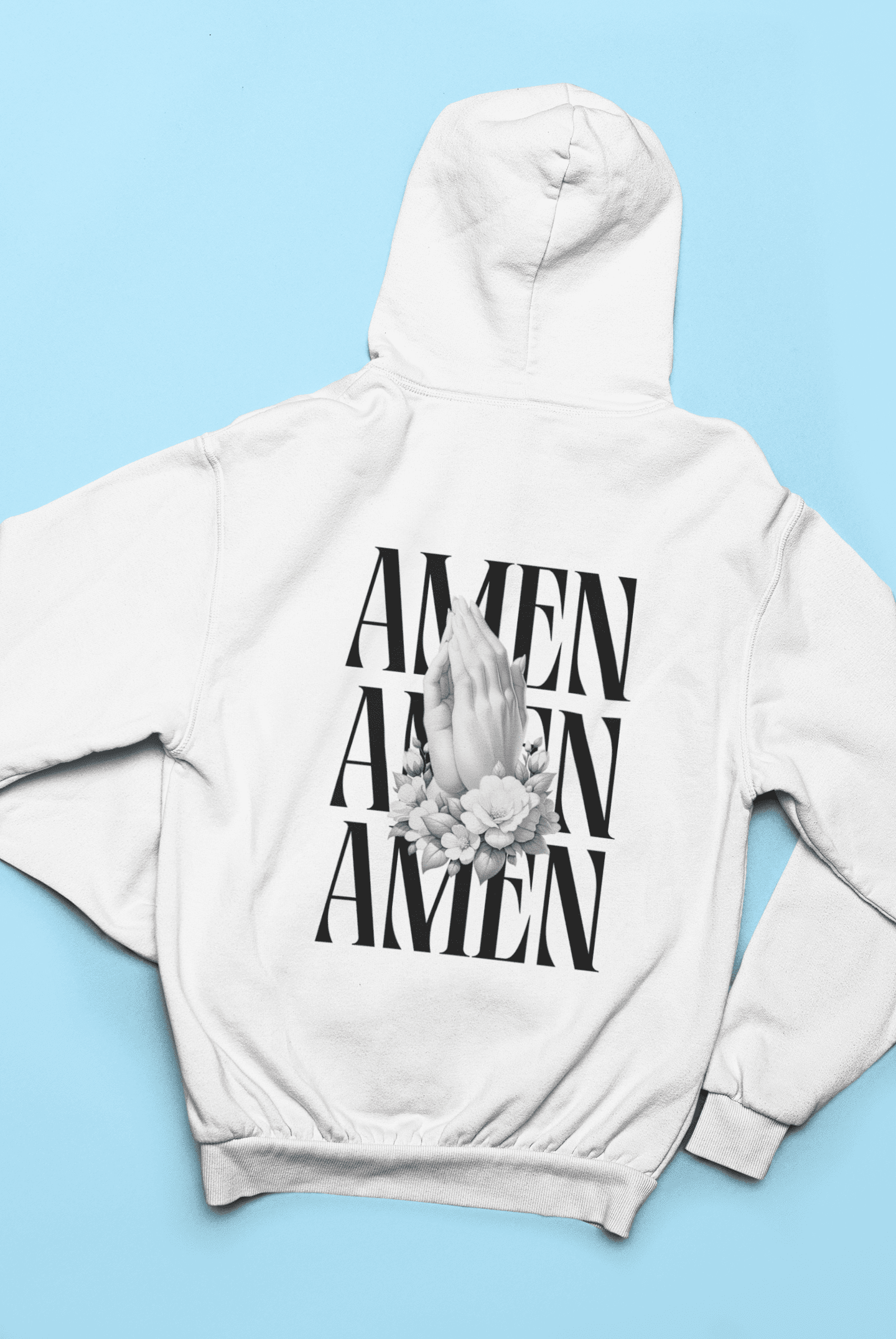 Amen Backprint- Damen Hoodie
