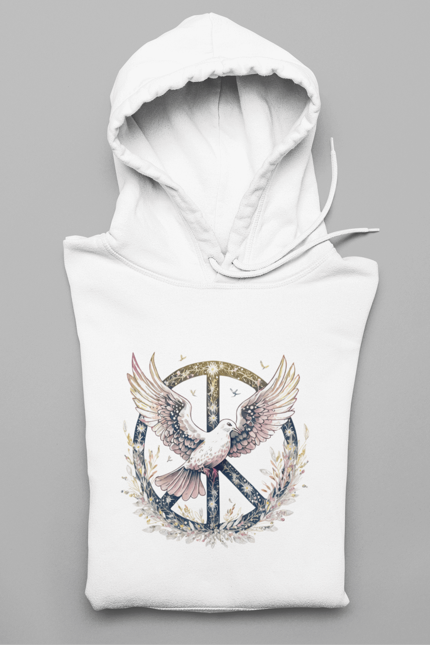 Fliegende Taube Herren Hoodie