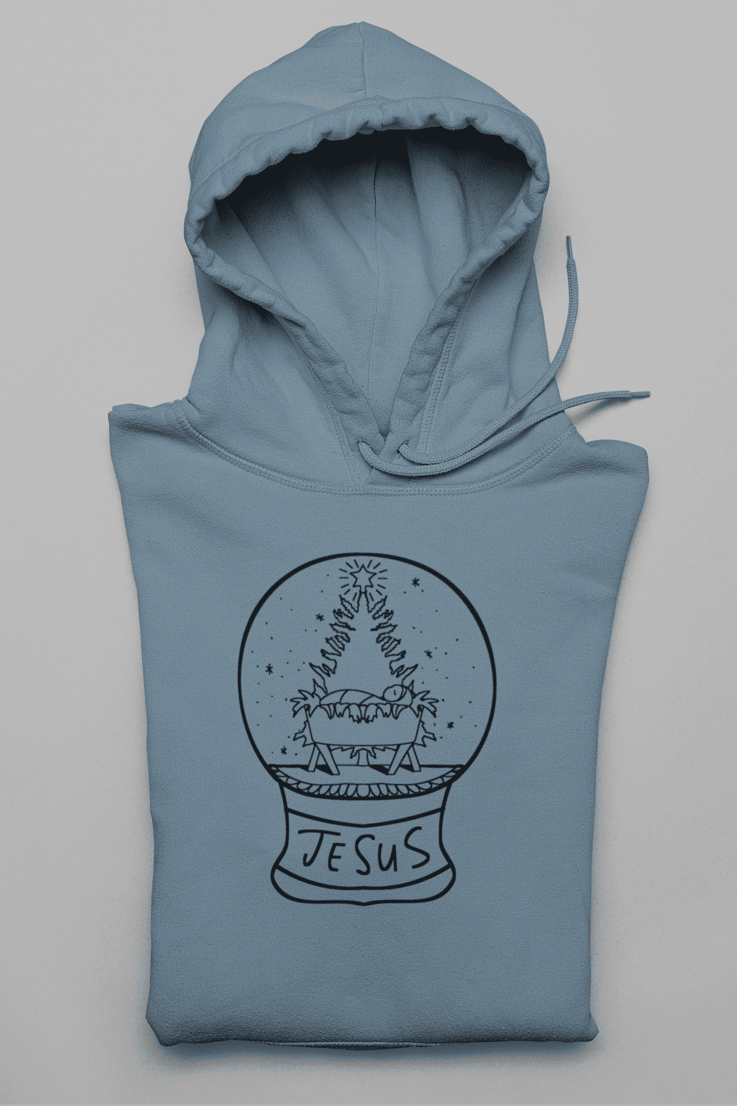 Schneekugel Herren Hoodie