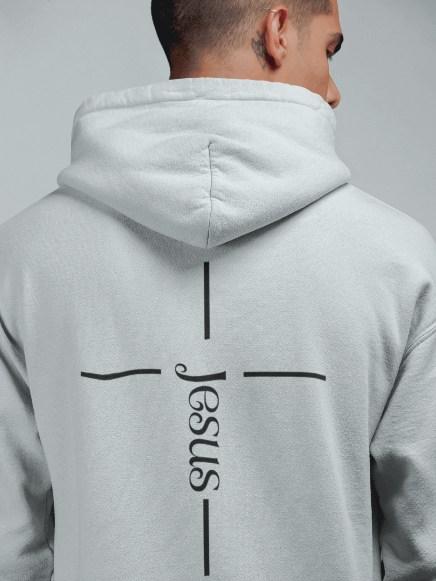 Jesus Kreuz Herren Hoodie