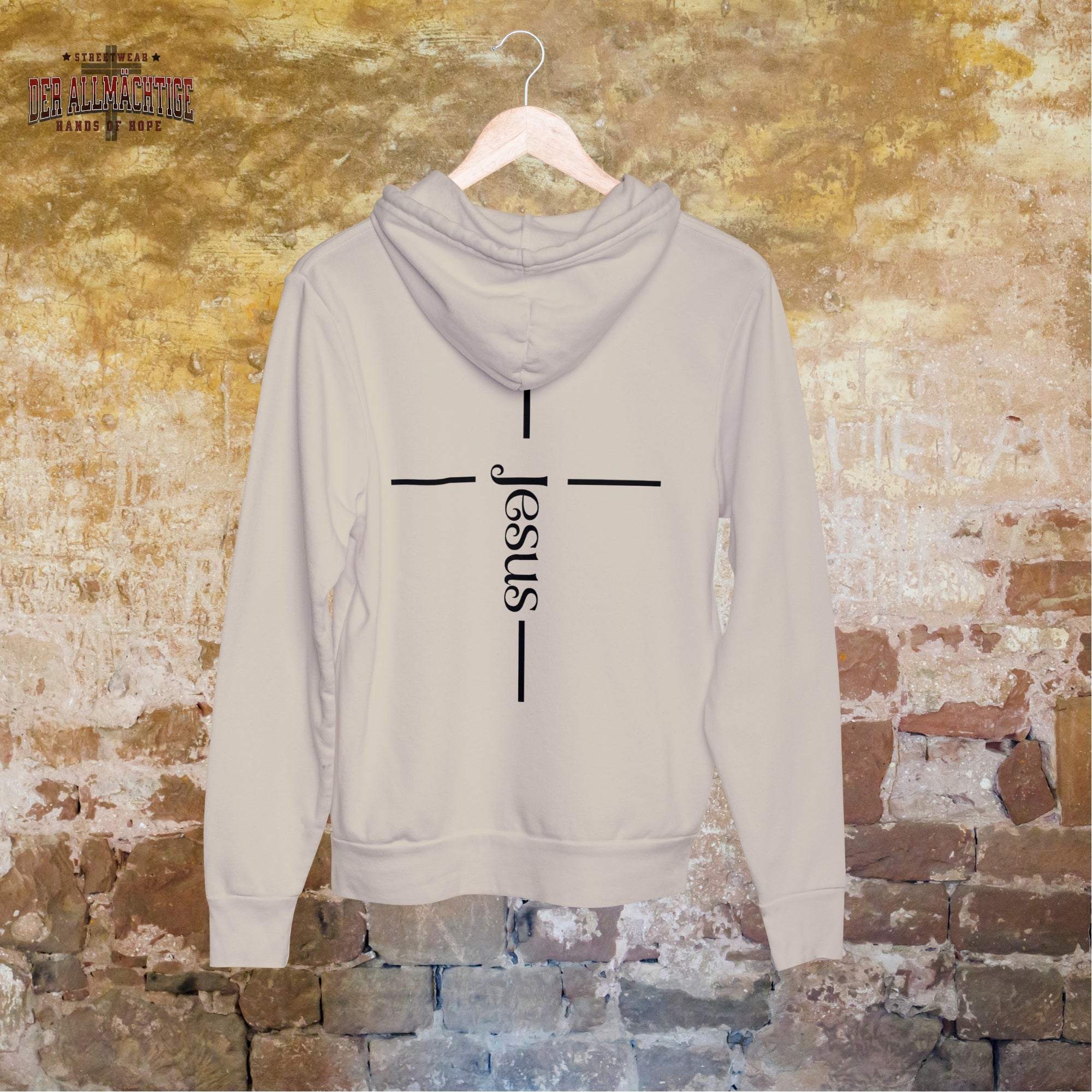 Jesus Kreuz Herren Hoodie