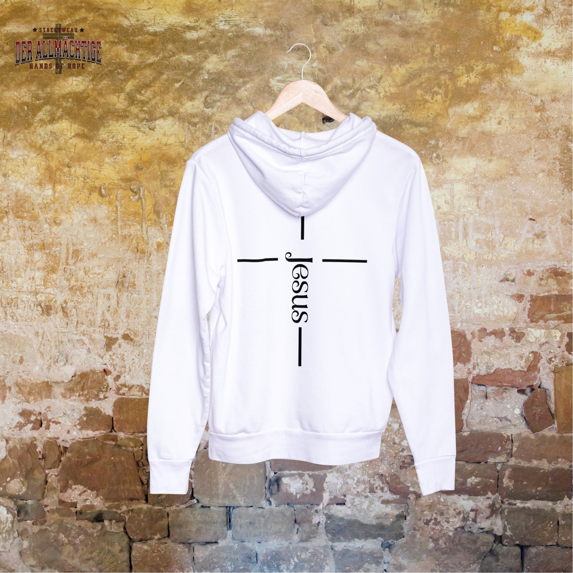 Jesus Kreuz Herren Hoodie