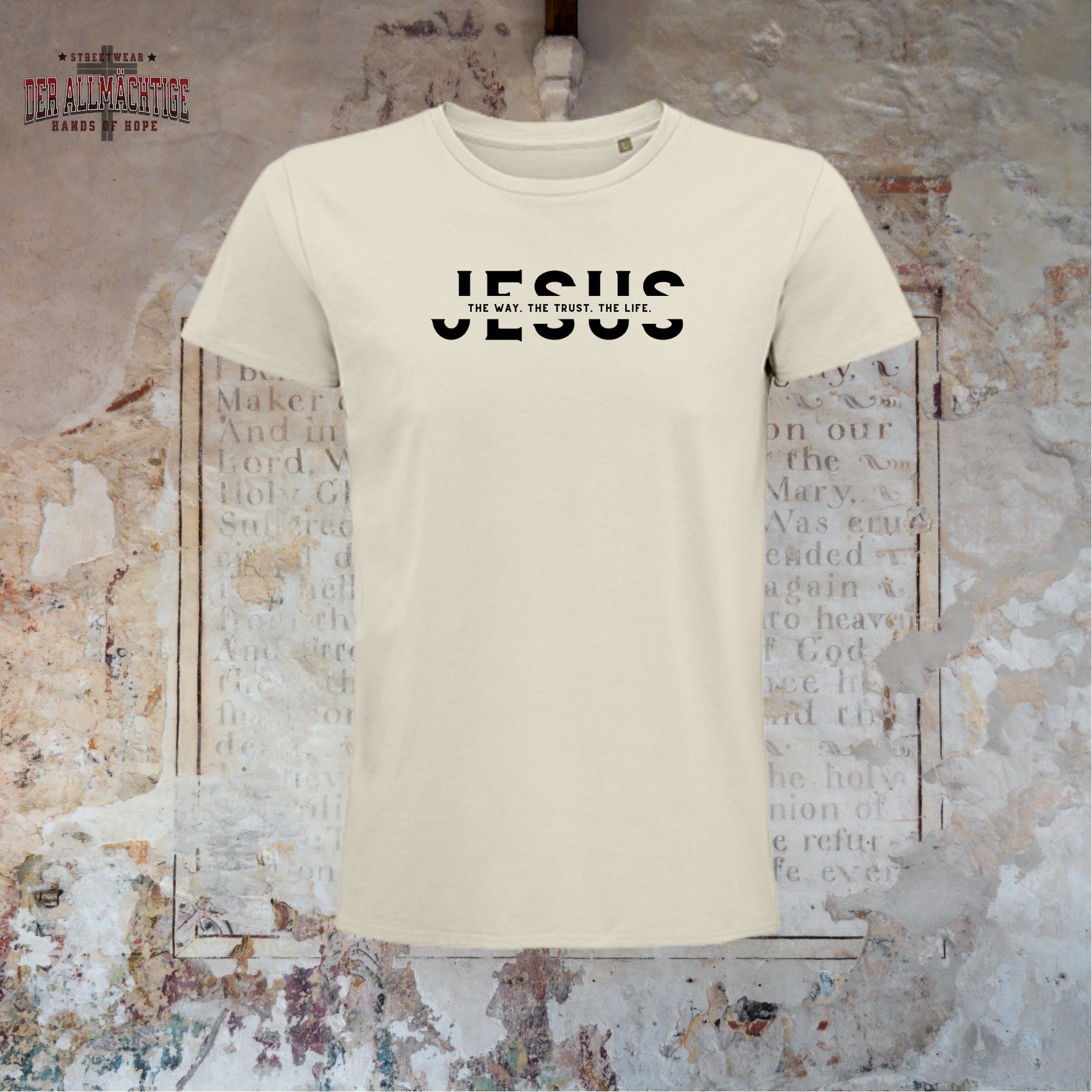 Jesus - they way. the trust. the life Damen T-Shirt