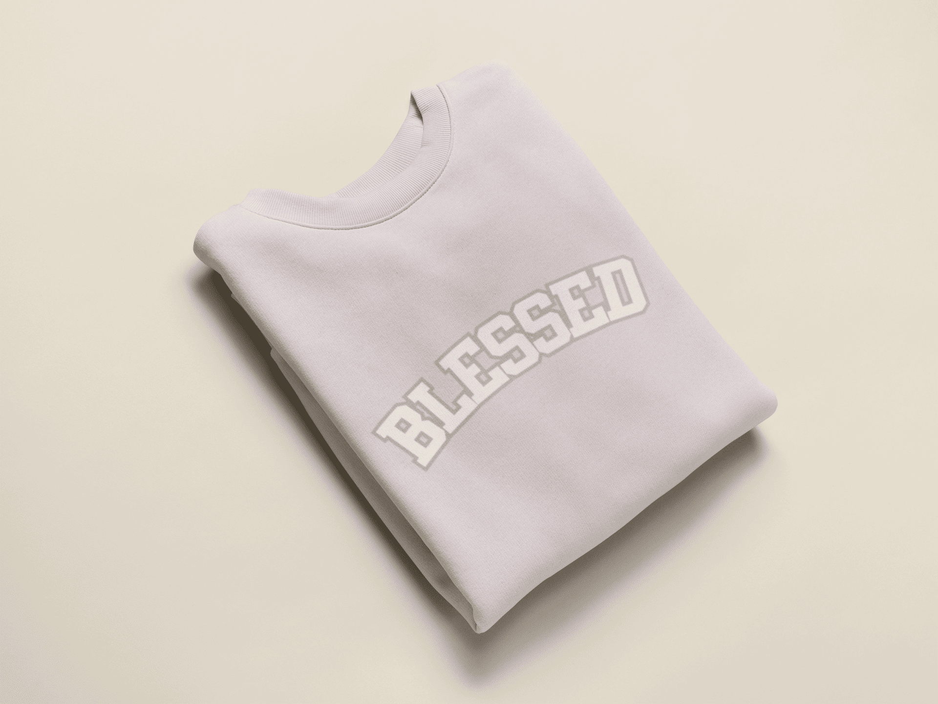 Blessed Schriftzug - Damen Sweatshirt