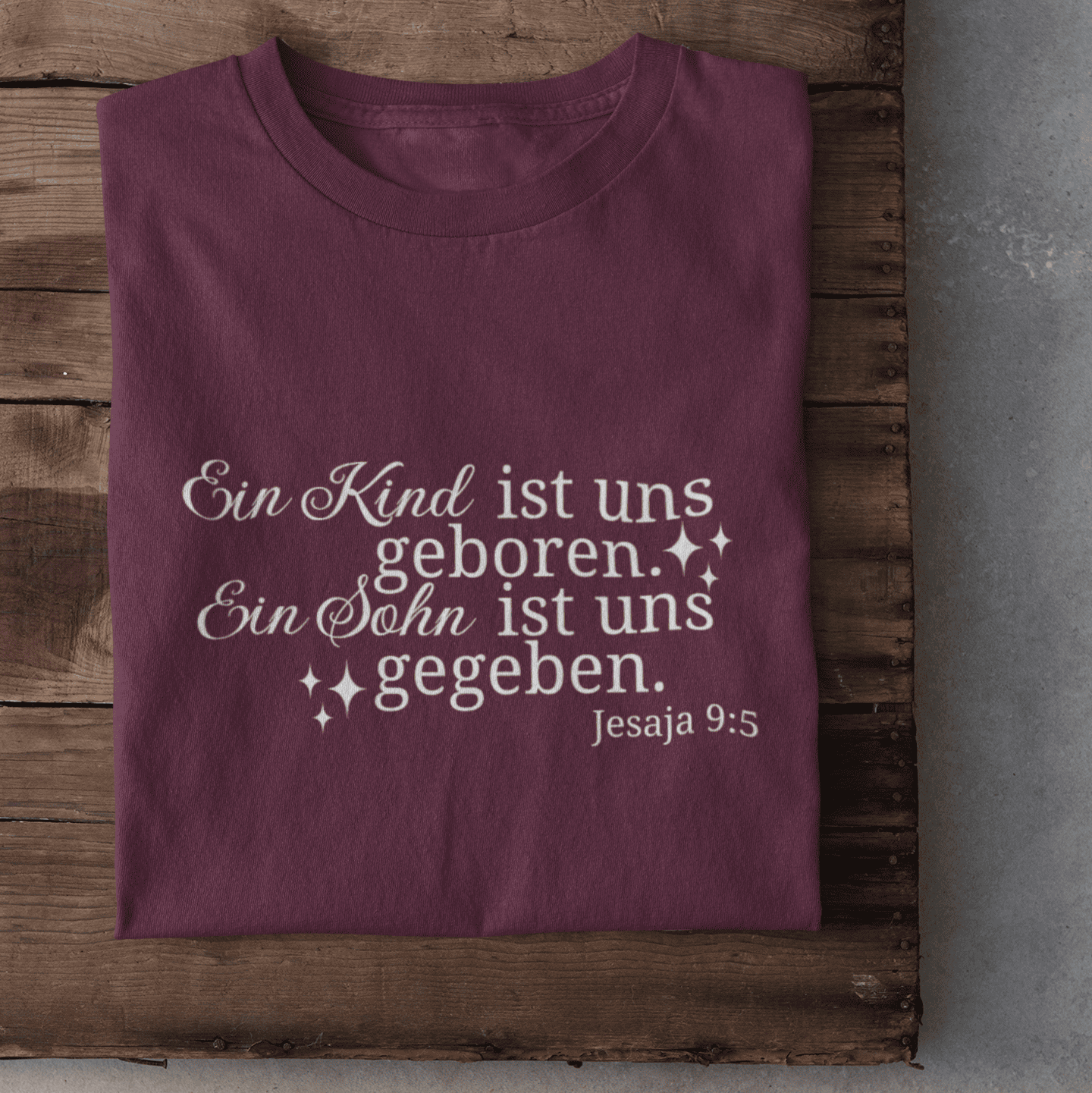 Ein Kind ist uns geboren - Damen Tshirt