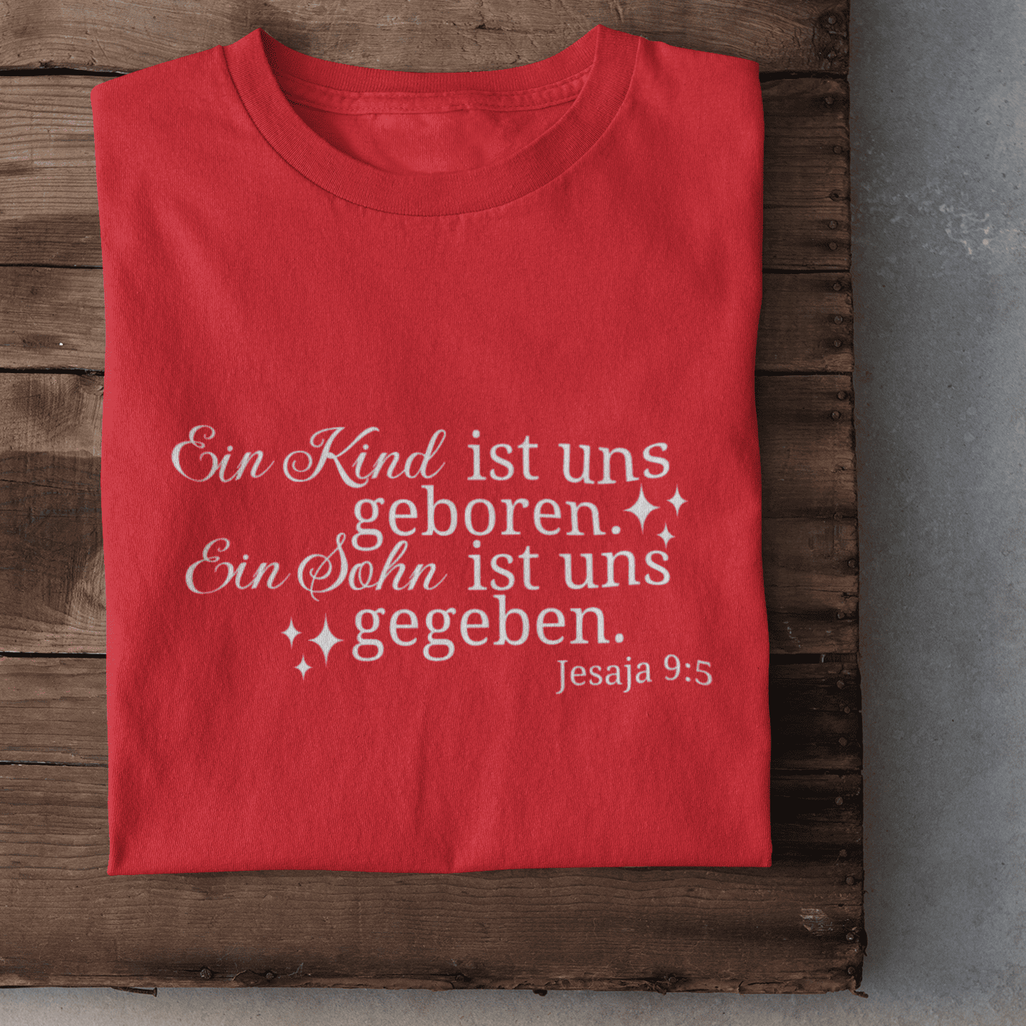 Ein Kind ist uns geboren - Damen Tshirt