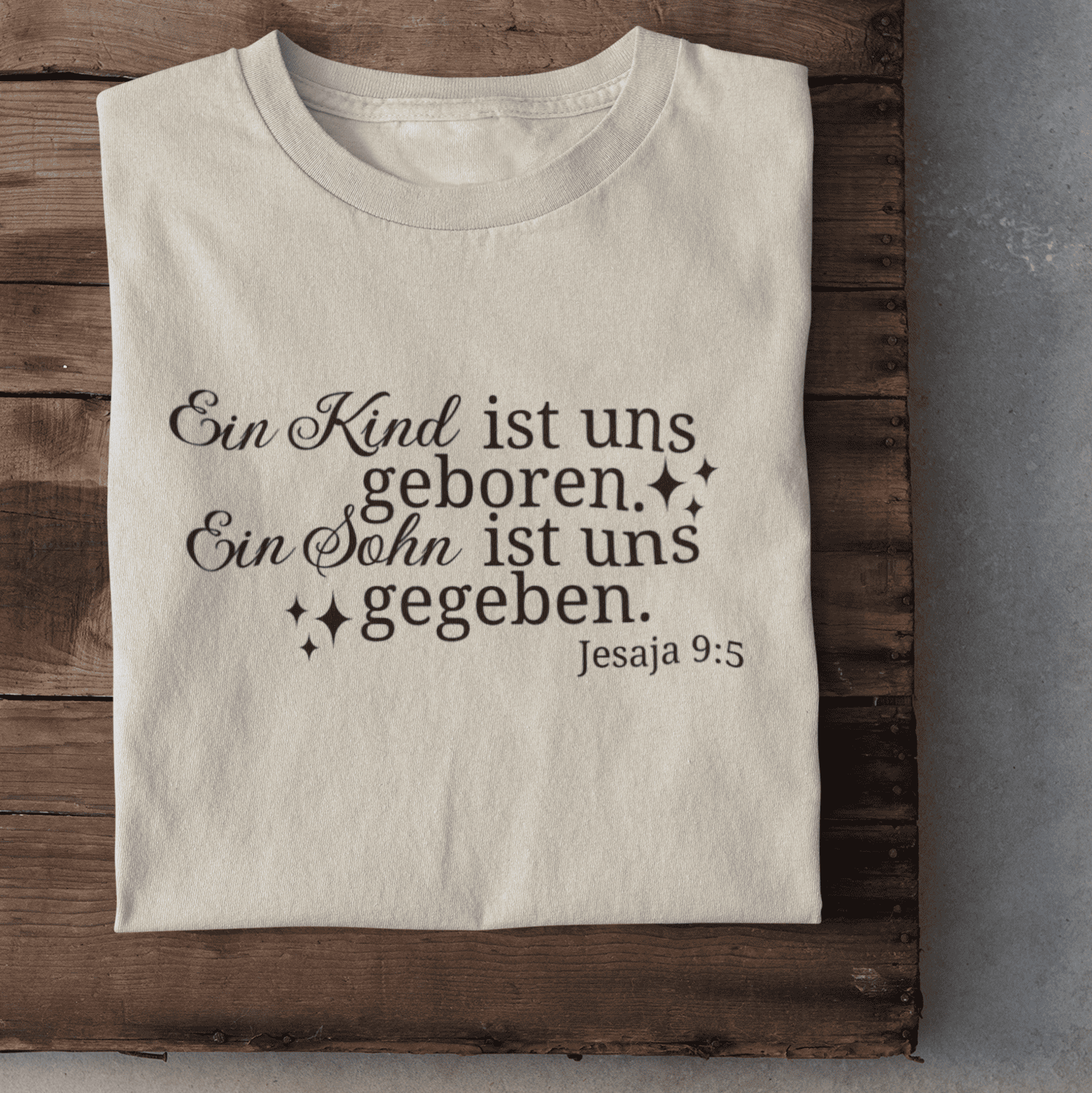 Ein Kind ist uns geboren - Damen Tshirt