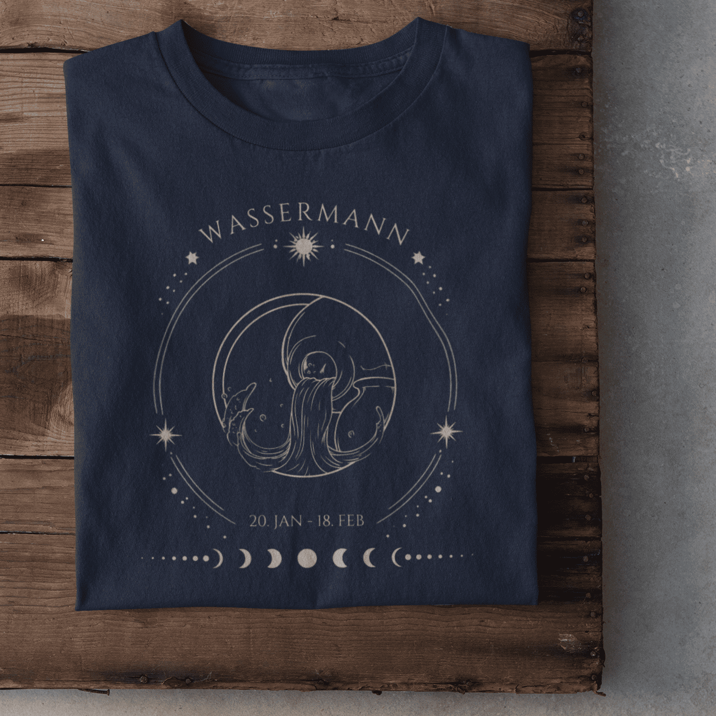 Sternzeichen Wassermann- Damen T-Shirt