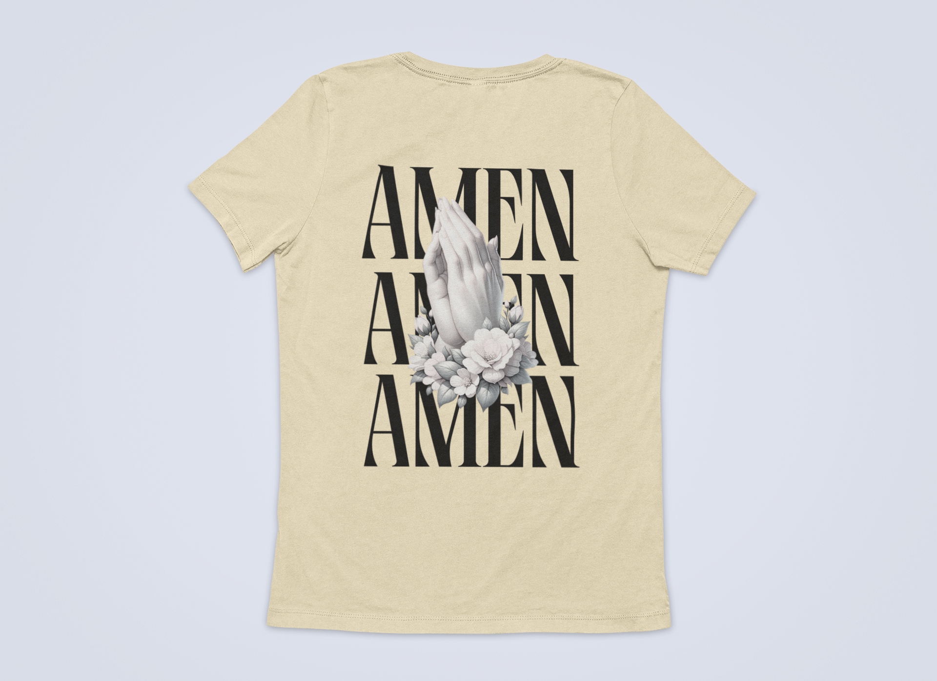 Amen Backprint - Damen Tshirt