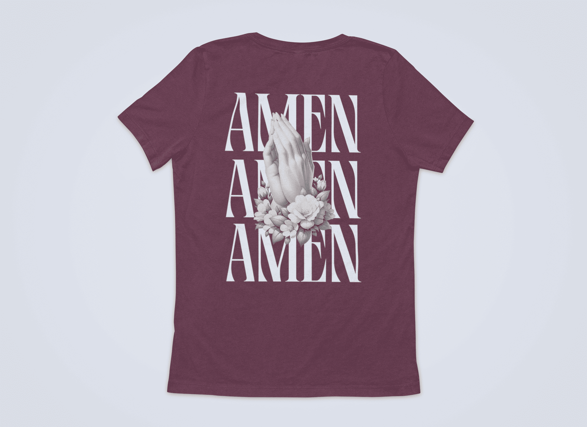 Amen Backprint - Damen Tshirt
