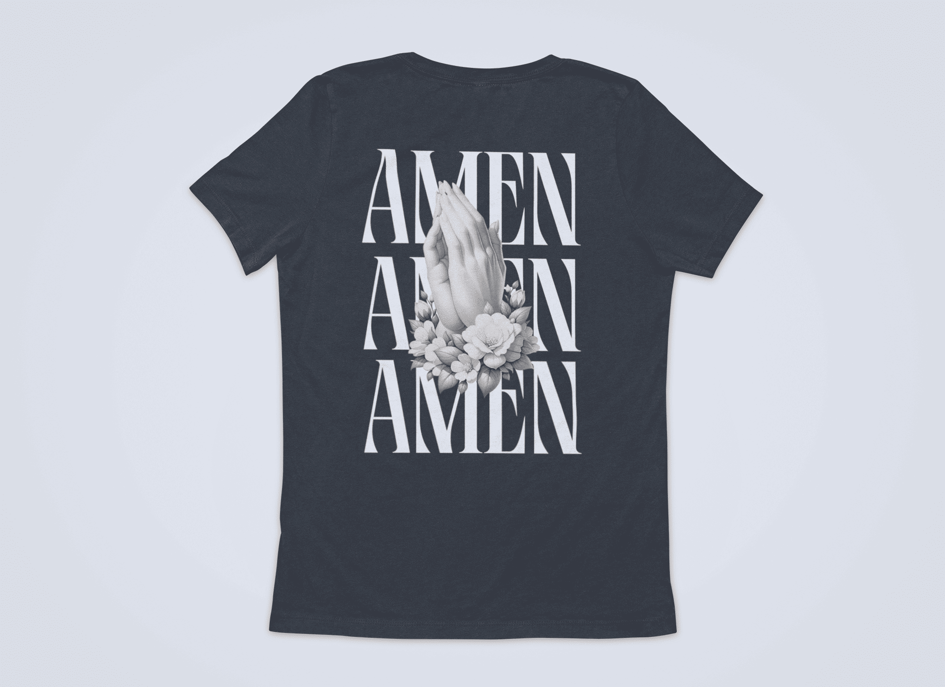 Amen Backprint - Damen Tshirt