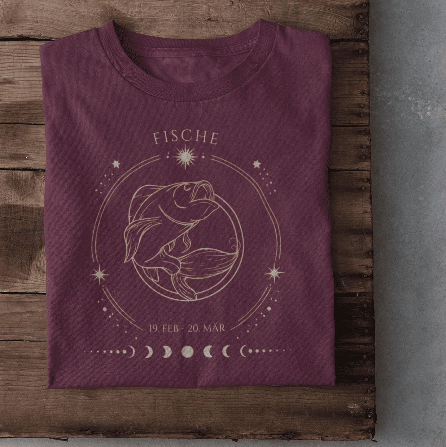 Sternzeichen Fische- Damen T-Shirt