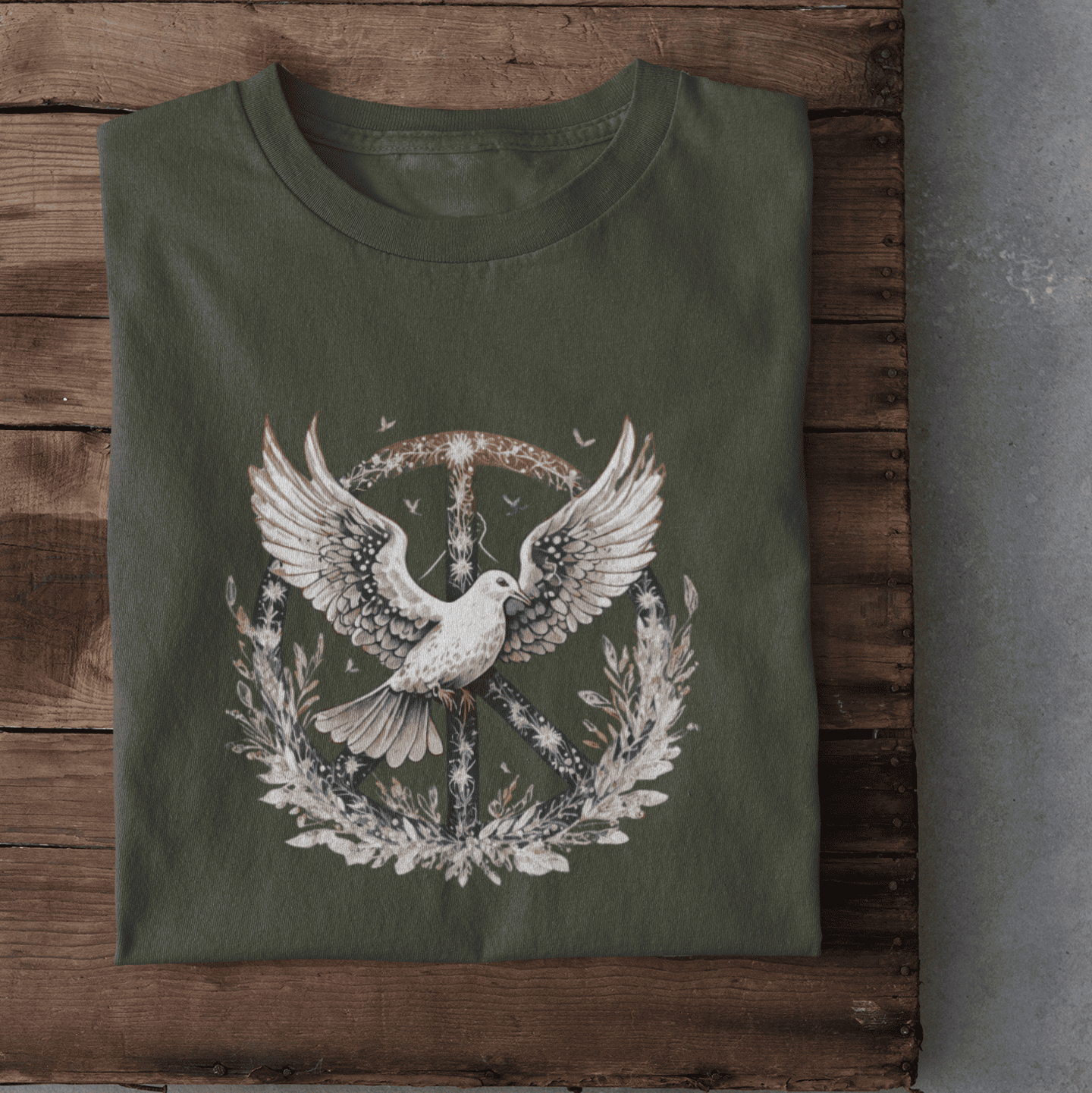 Fliegende Taube Herren Tshirt