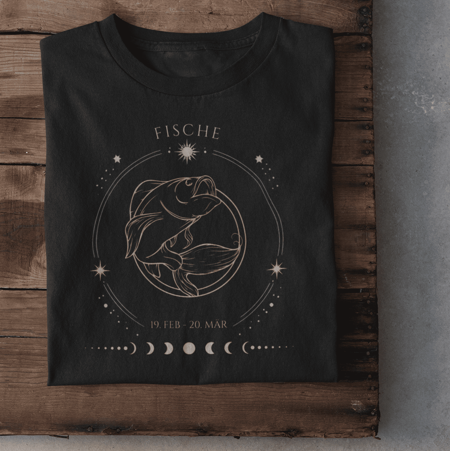 Sternzeichen Fische- Damen T-Shirt