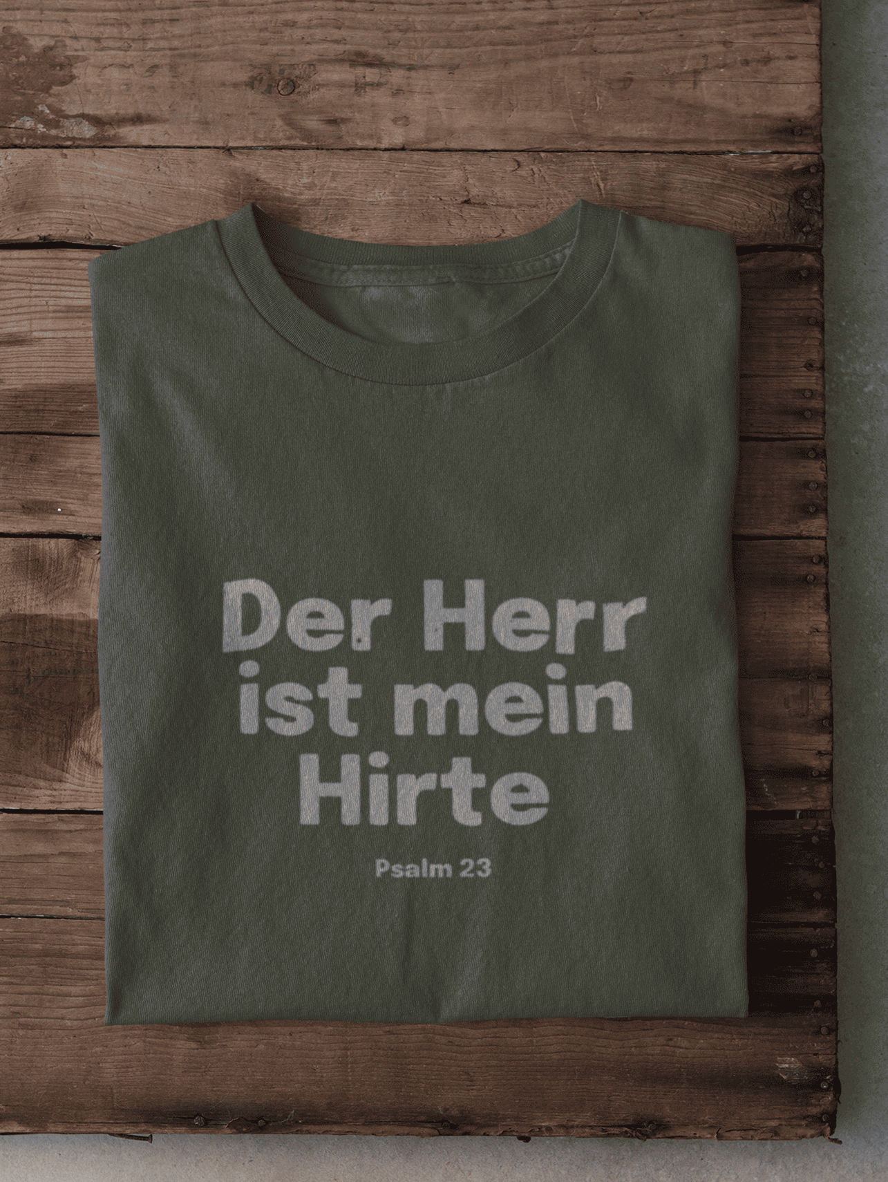 Der Herr ist mein Hirte Damen Tshirt