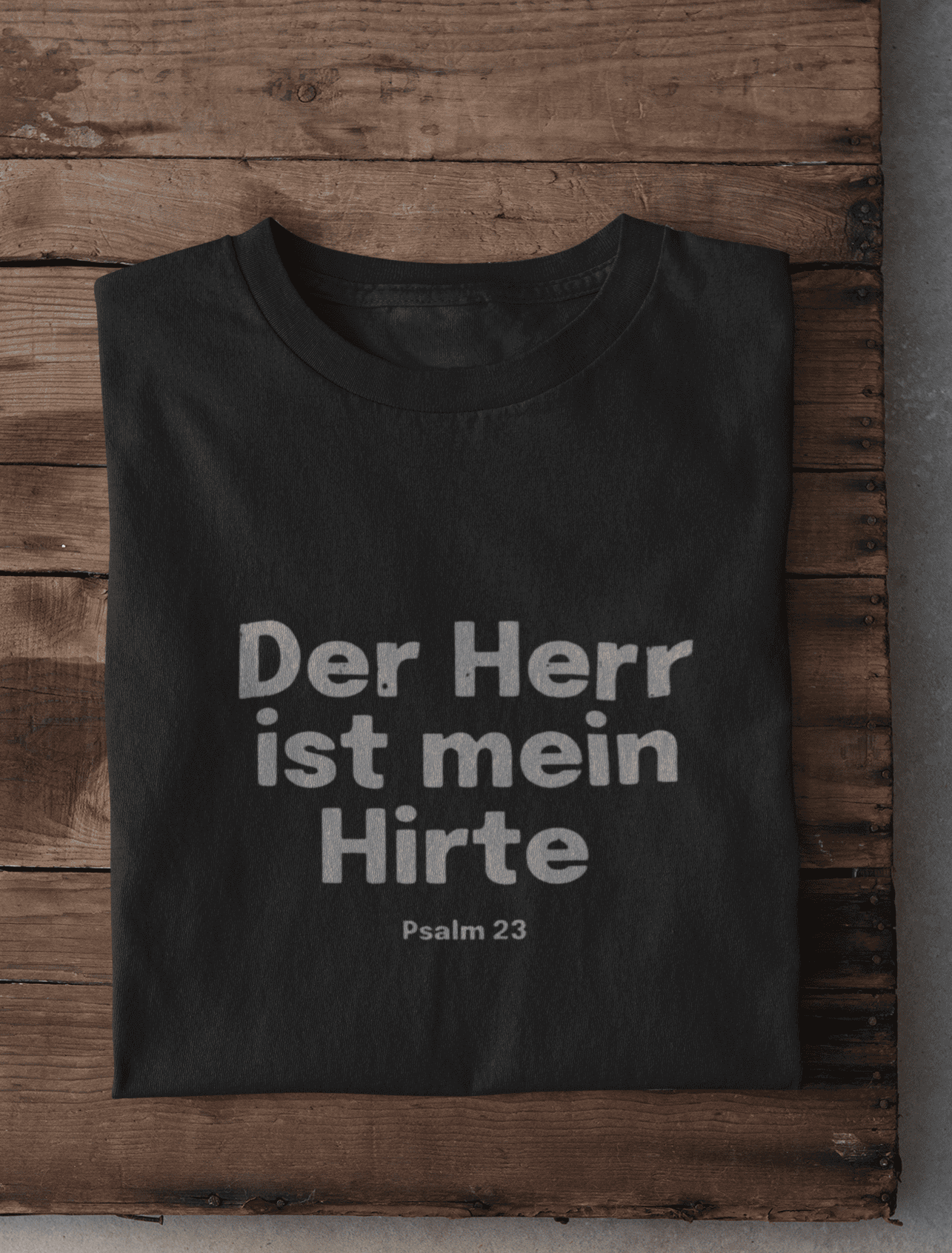 Der Herr ist mein Hirte Herren Tshirt
