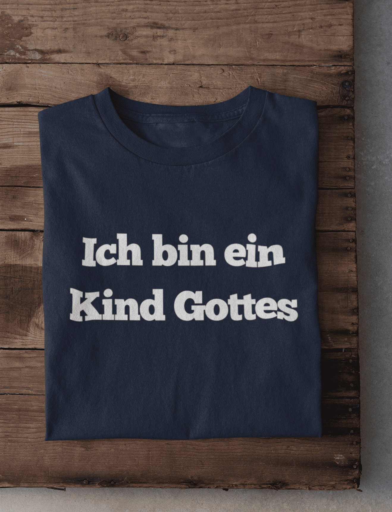 Ich bin ein Kind Gottes Damen Tshirt