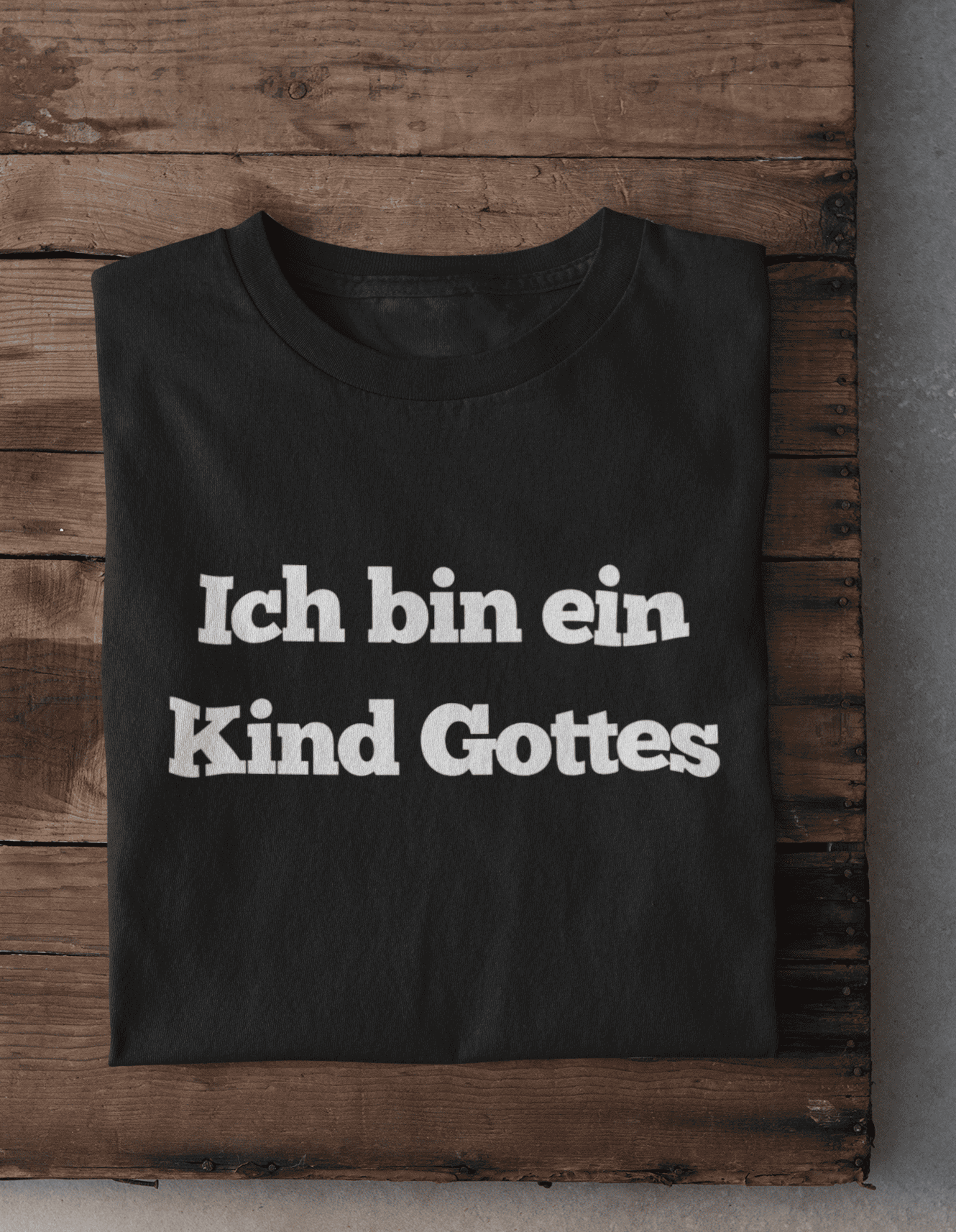 Ich bin ein Kind Gottes Damen Tshirt