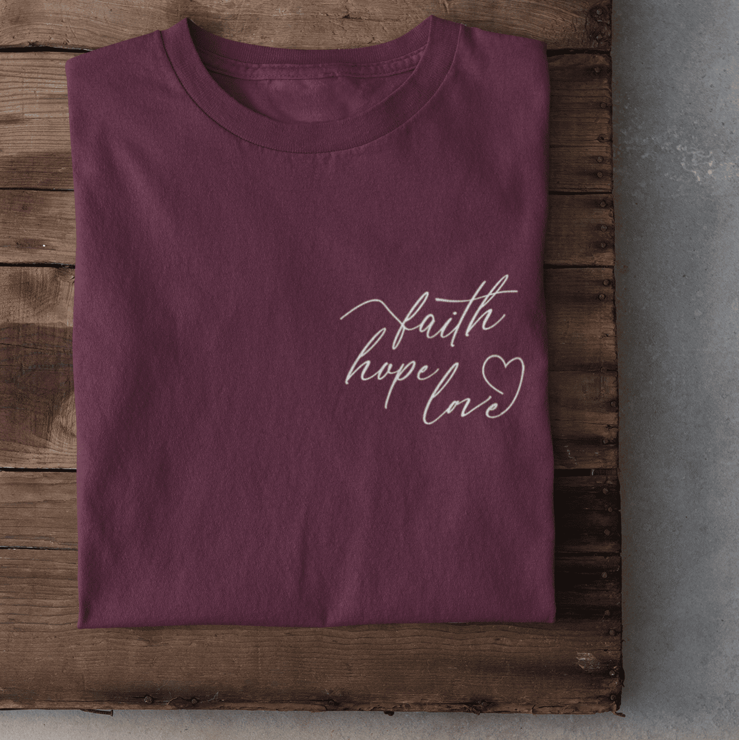 Faith, Hope & Love - Herren T-Shirt