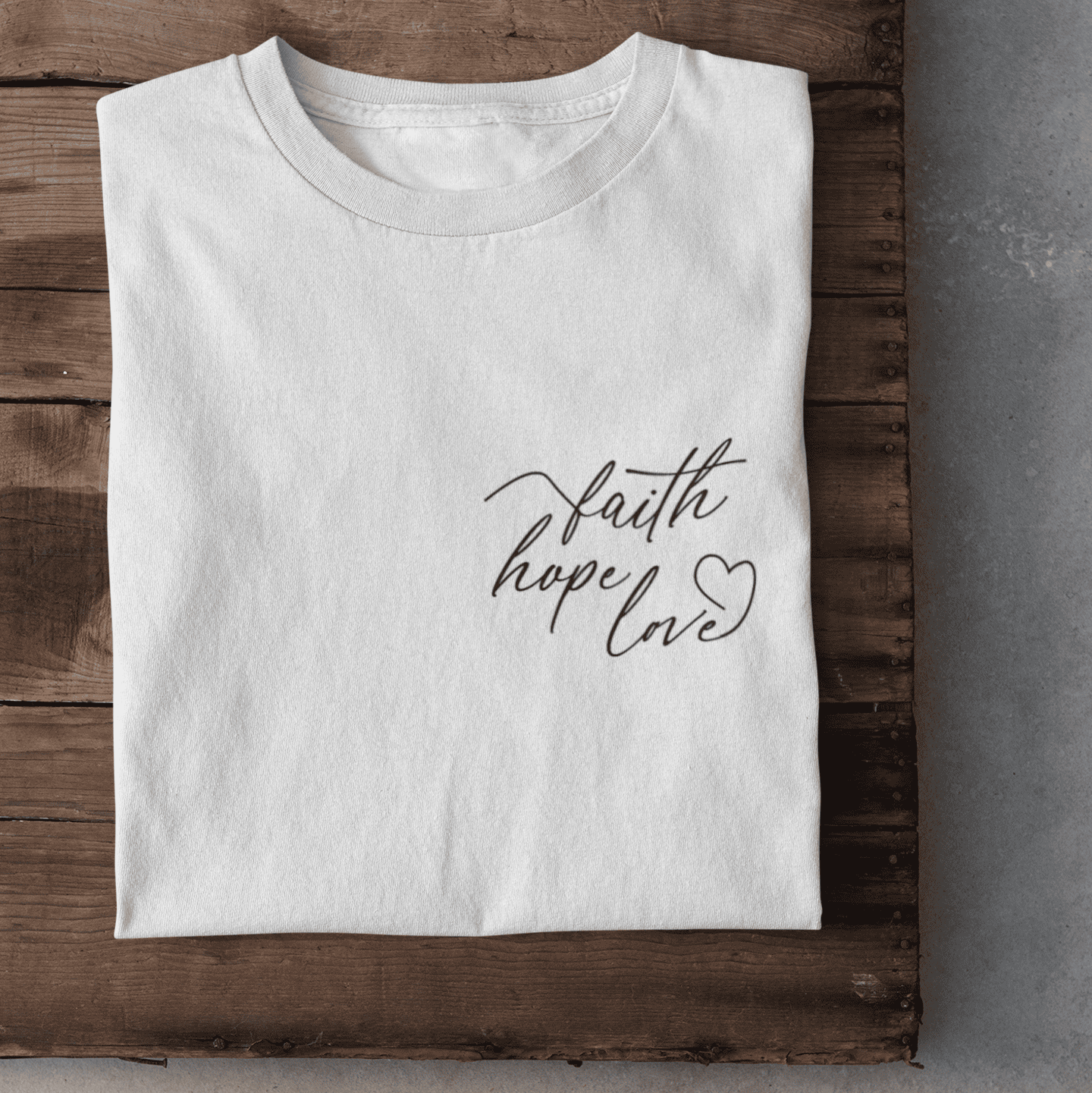 Faith, Hope & Love - Herren T-Shirt