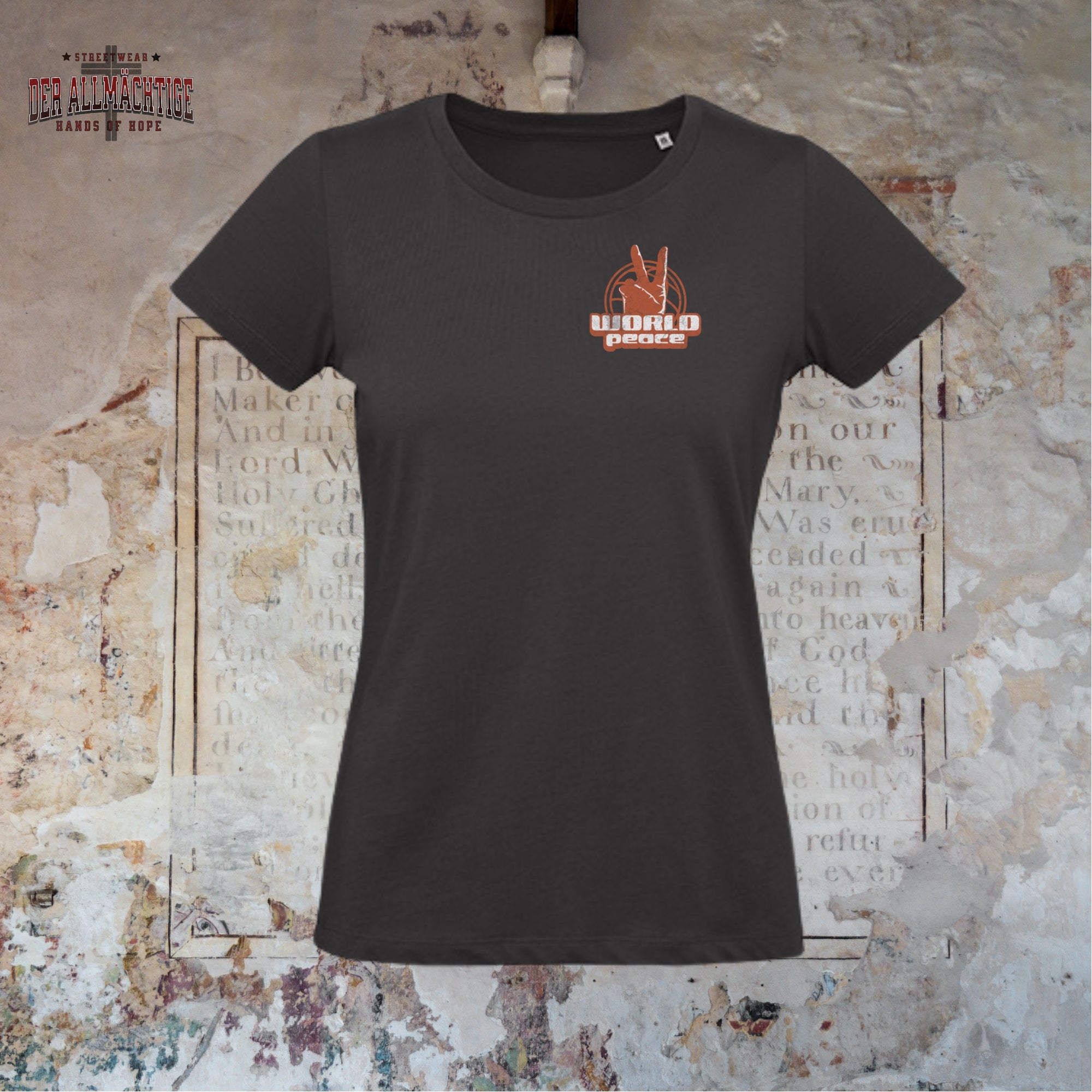 World Peace Damen Premium Tshirt