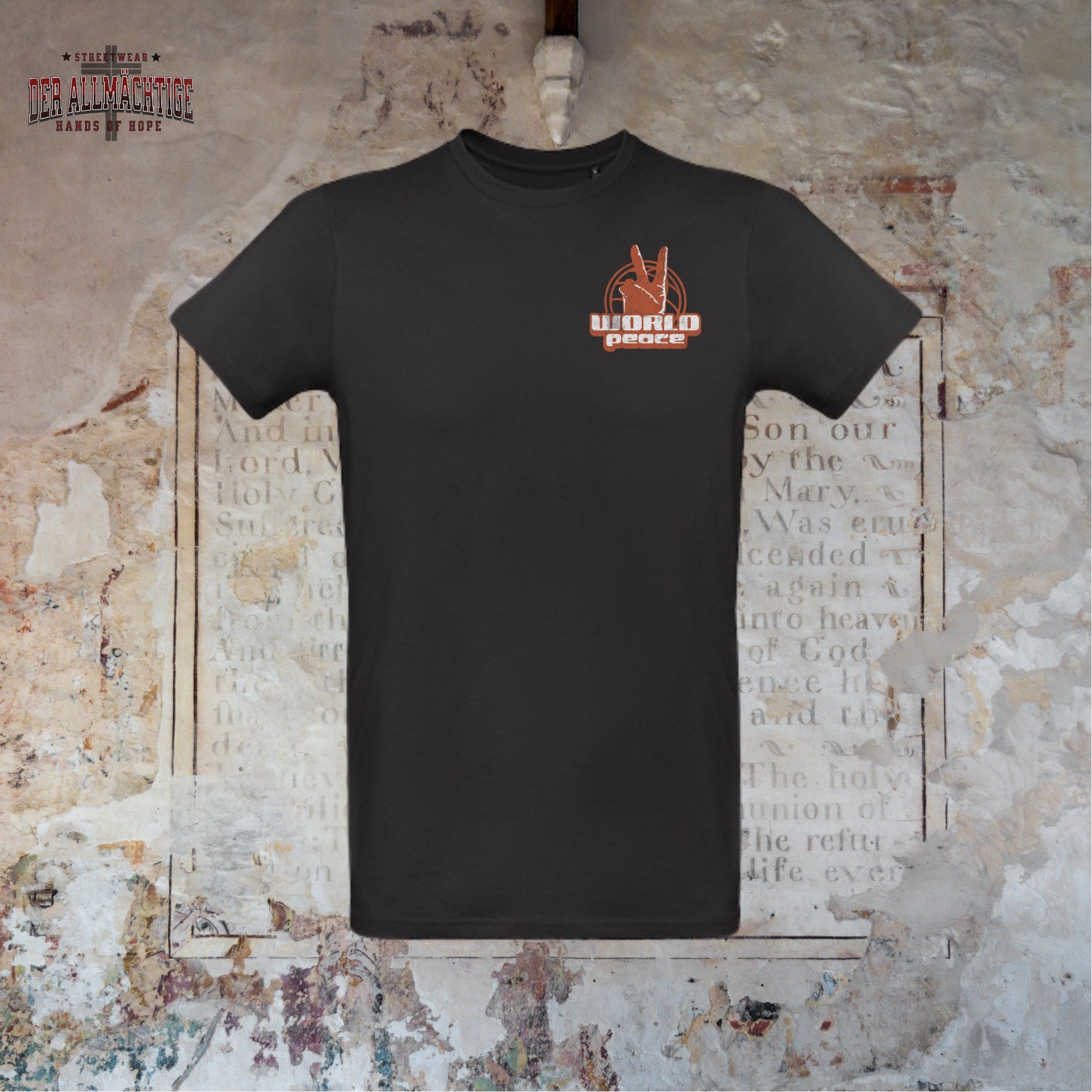 World Peace Herren Premium Tshirt