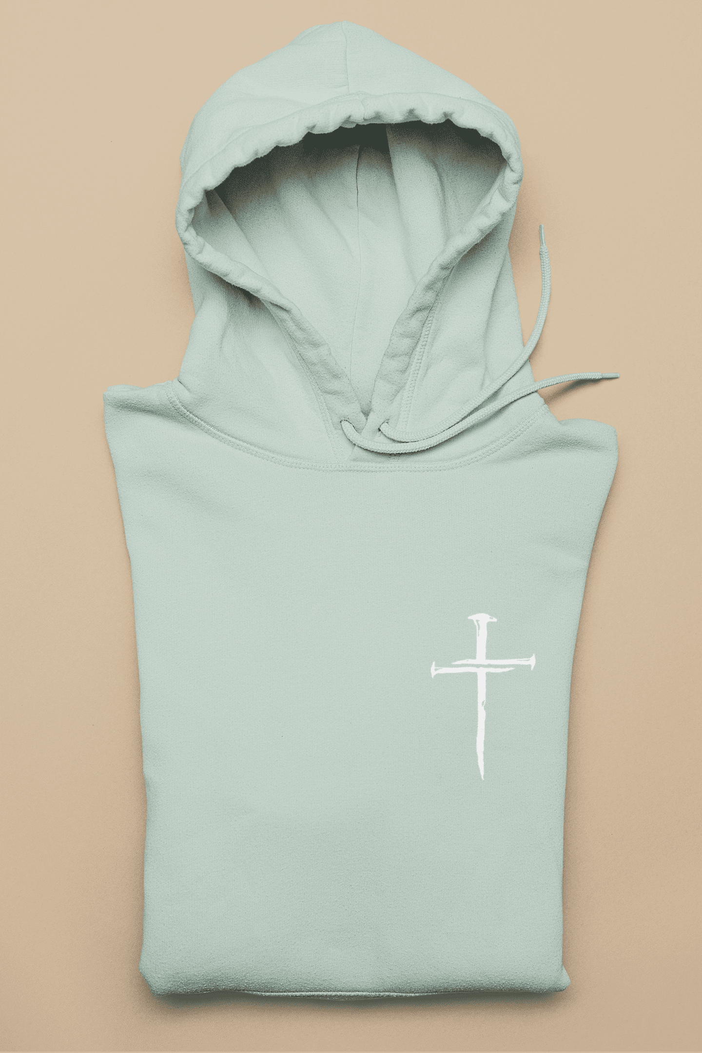 Kreuz mit Nägel - Damen Hoodie
