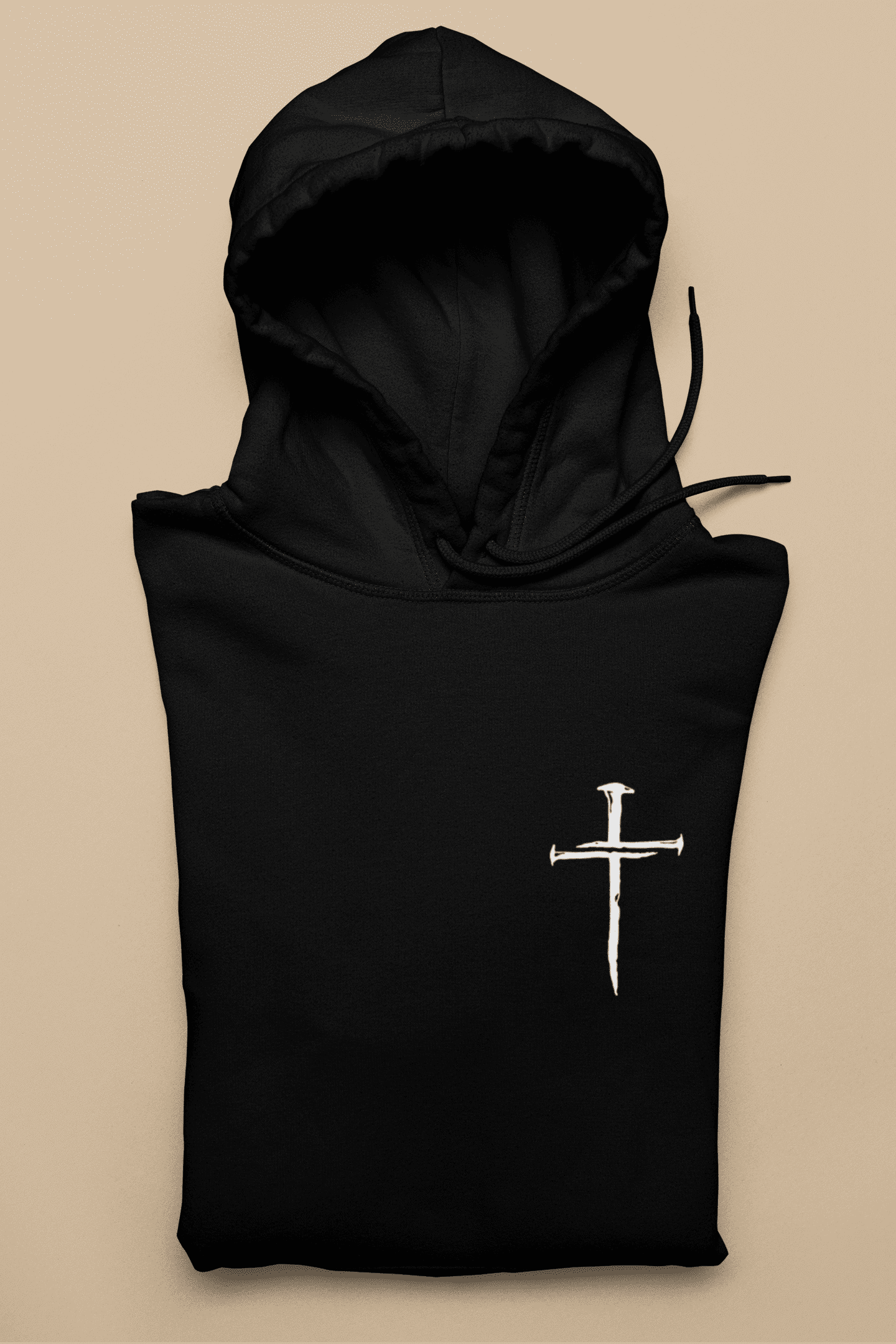 Kreuz mit Nägel - Damen Hoodie