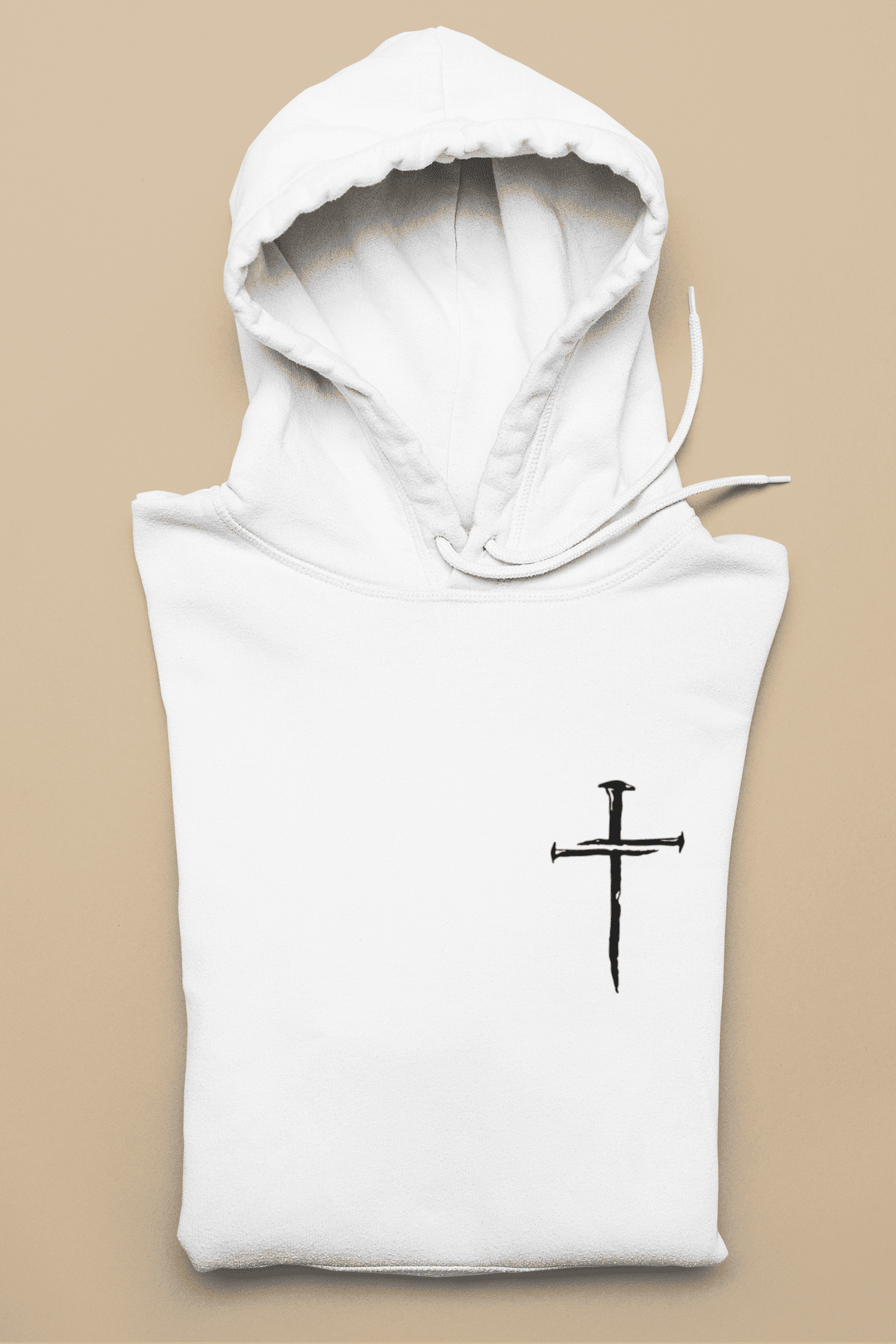 Kreuz mit Nägel - Damen Hoodie
