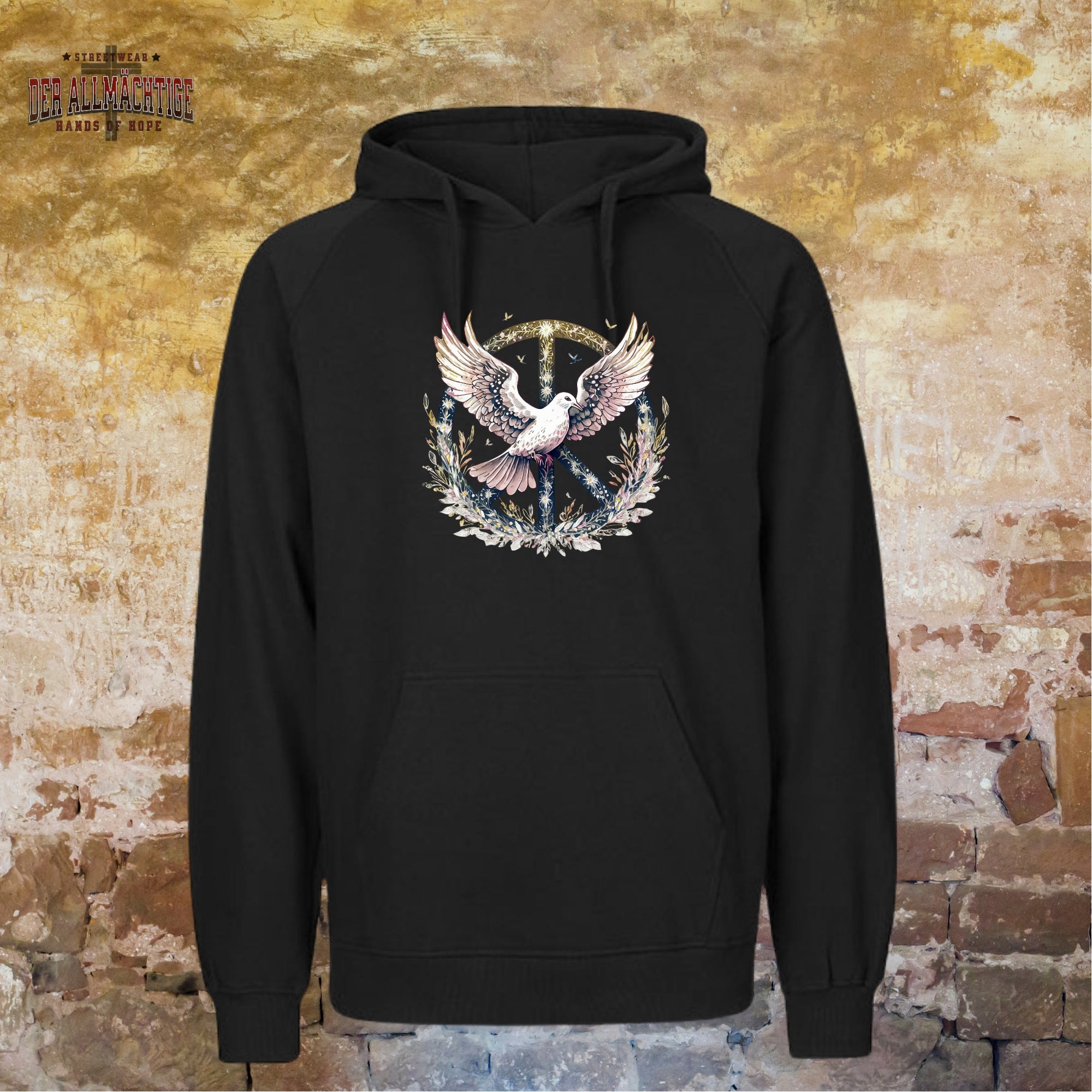 Fliegende Taube Herren Hoodie