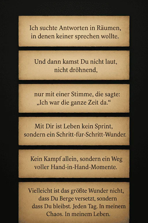 Antworten in Räumen, in denen keiner sprach