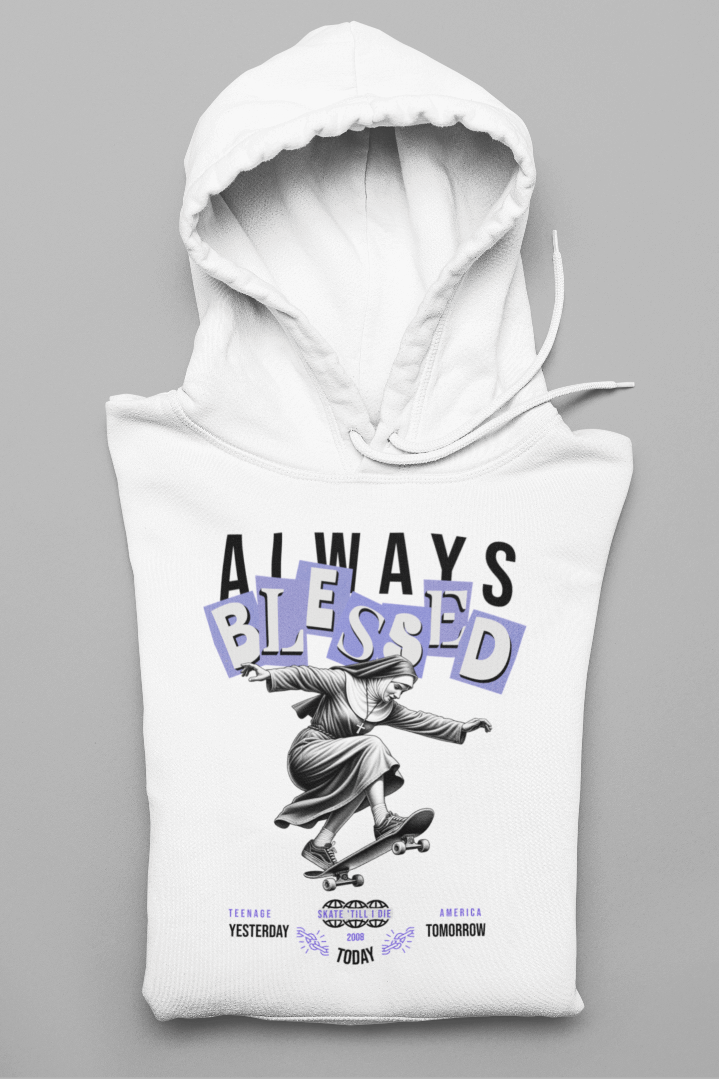 Always Blessed Herren Hoodie