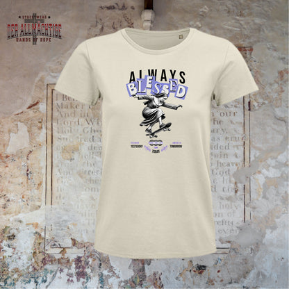 Always Blessed Damen Premium Tshirt