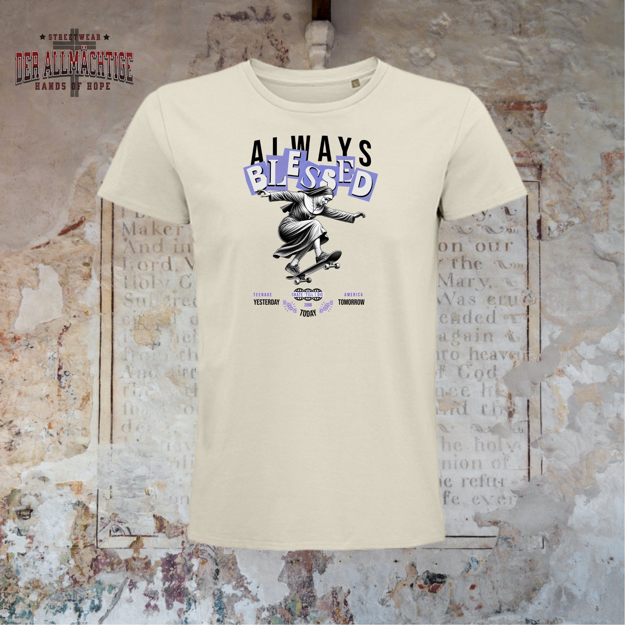 Always Blessed Herren Premium Tshirt