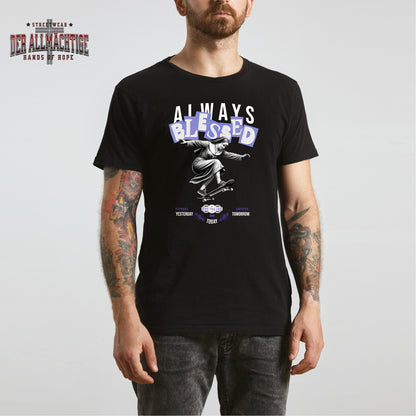 Always Blessed Herren Premium Tshirt