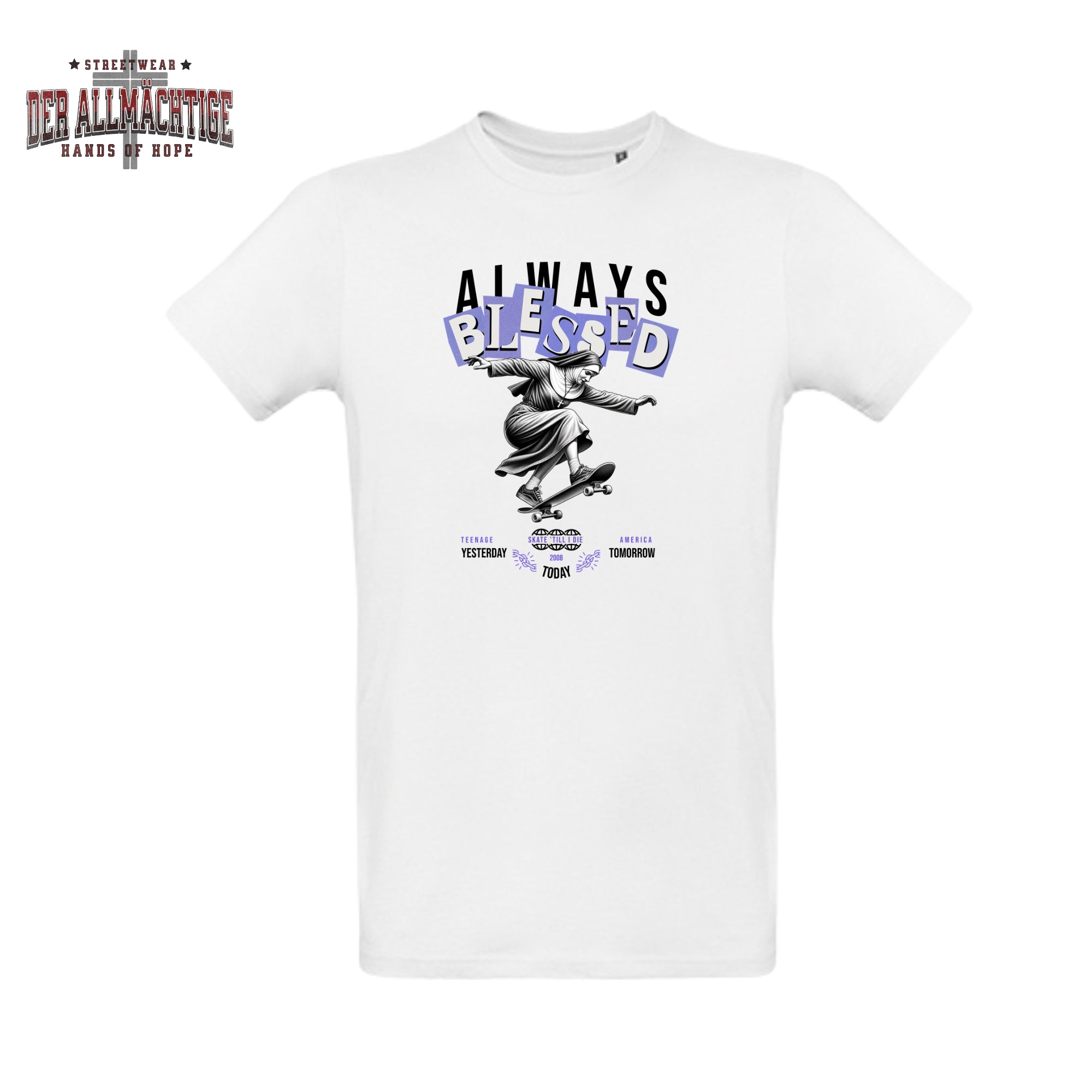 Always Blessed Herren Premium Tshirt