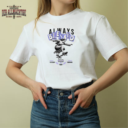 Always Blessed Damen Premium Tshirt