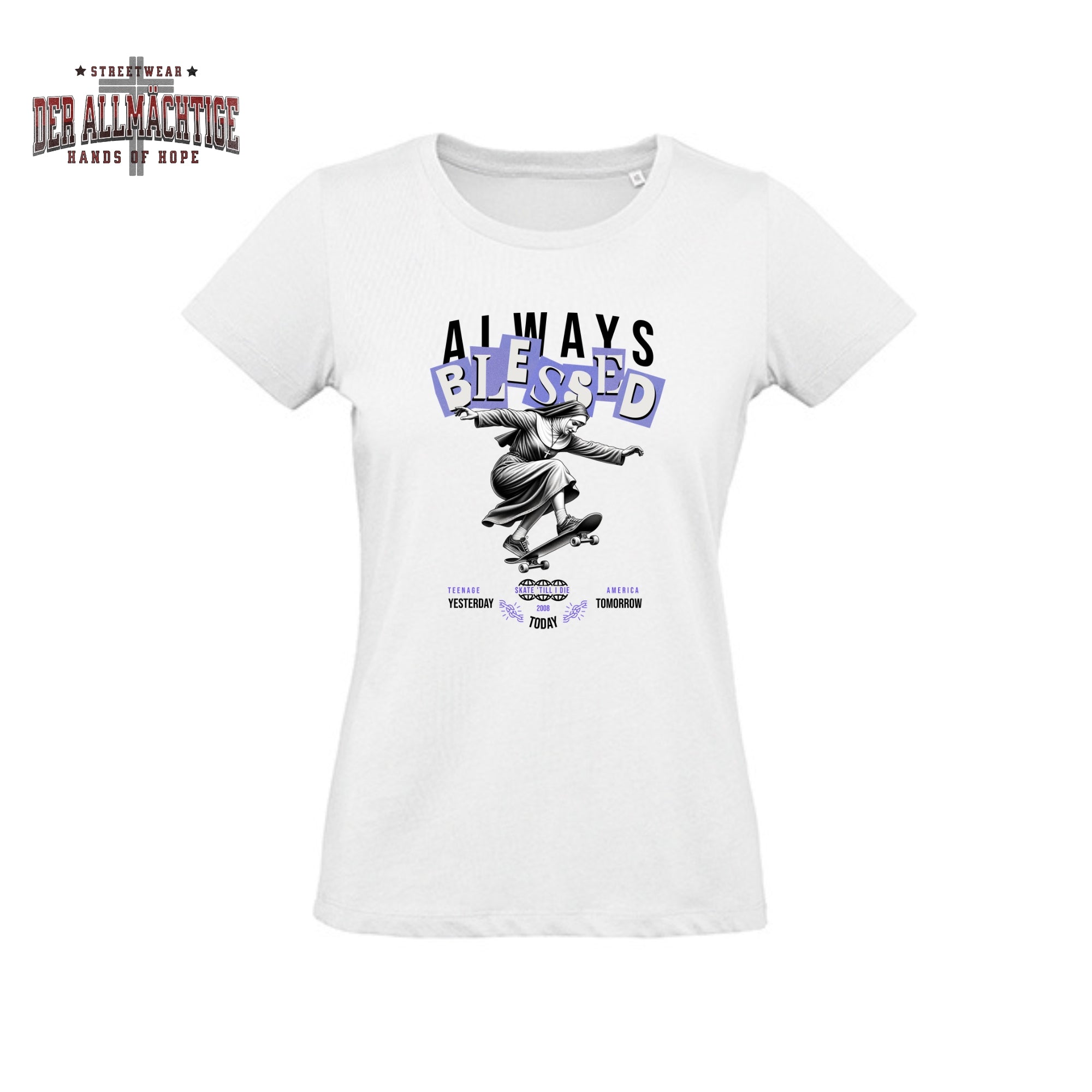Always Blessed Damen Premium Tshirt