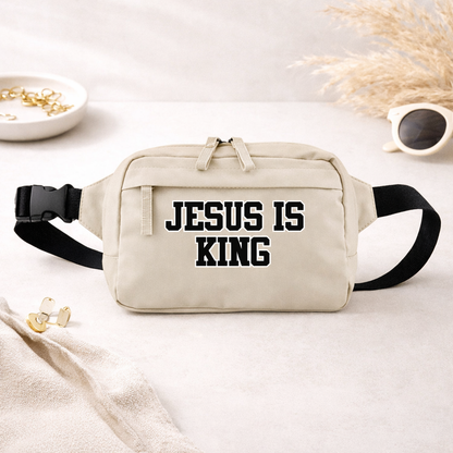 Jesus is King - Premium Bauchtasche