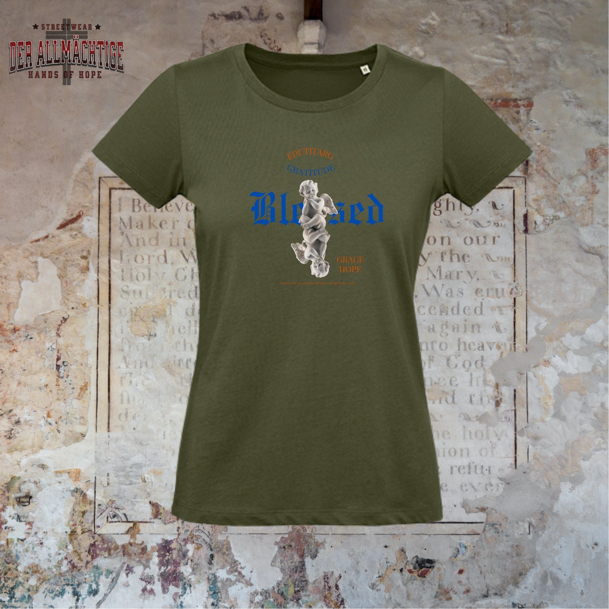 Blessed Damen Premium Tshirt